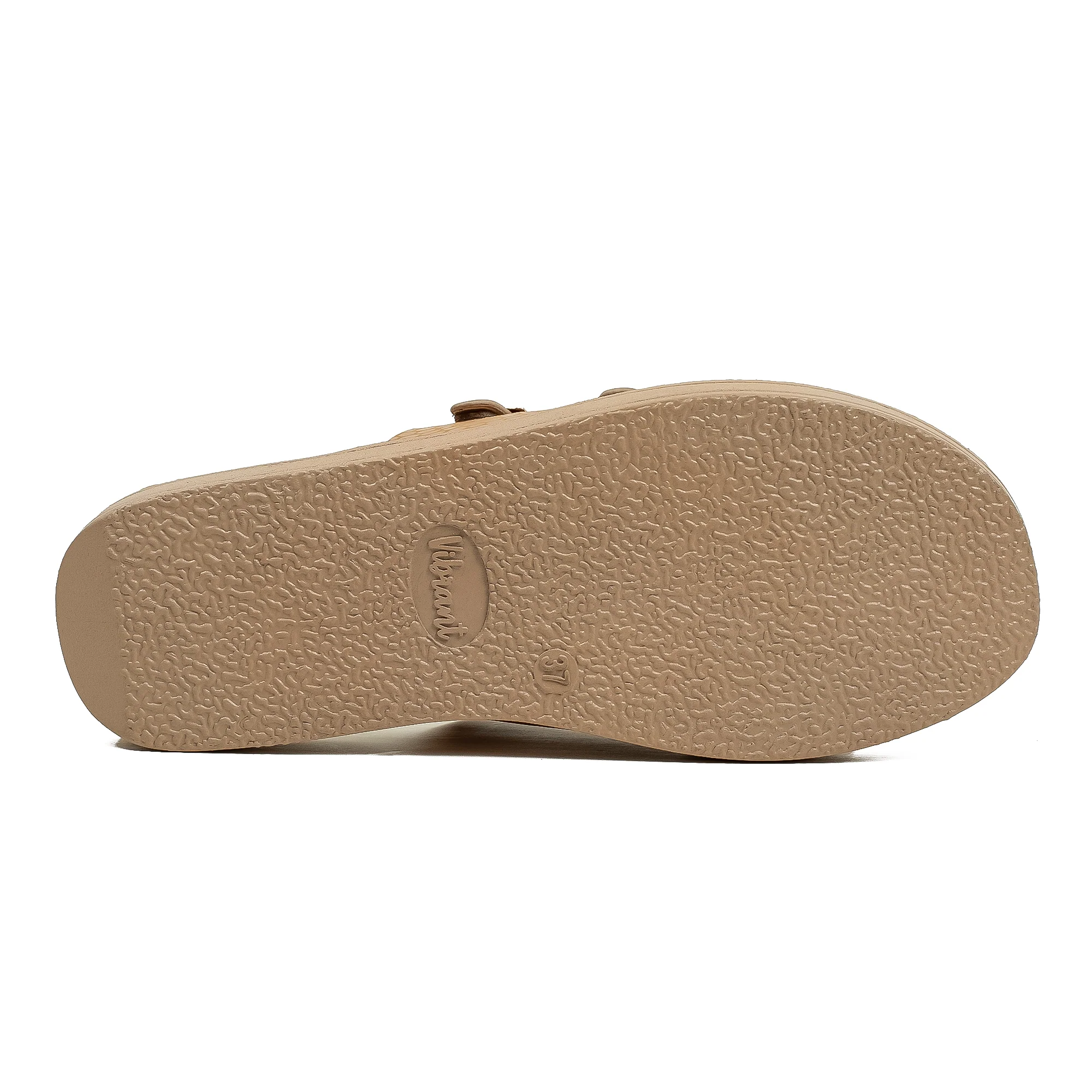 Ladies Dr. Vi Ultimate Comfort Beige Sandal | Stylish PU Upper with TPR Outsole and Cushioned Insole - Image 4
