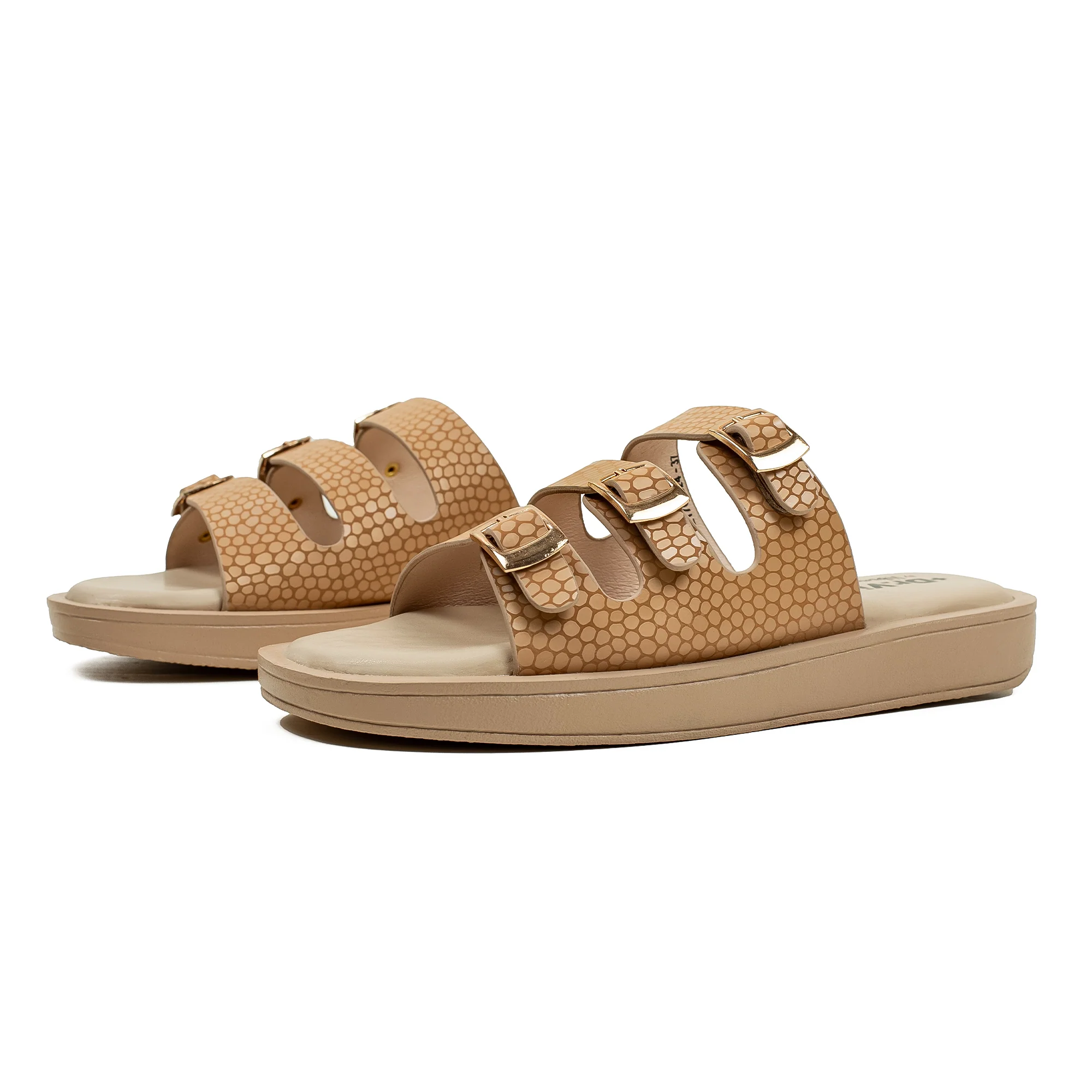 Ladies Dr. Vi Ultimate Comfort Beige Sandal | Stylish PU Upper with TPR Outsole and Cushioned Insole - Image 7
