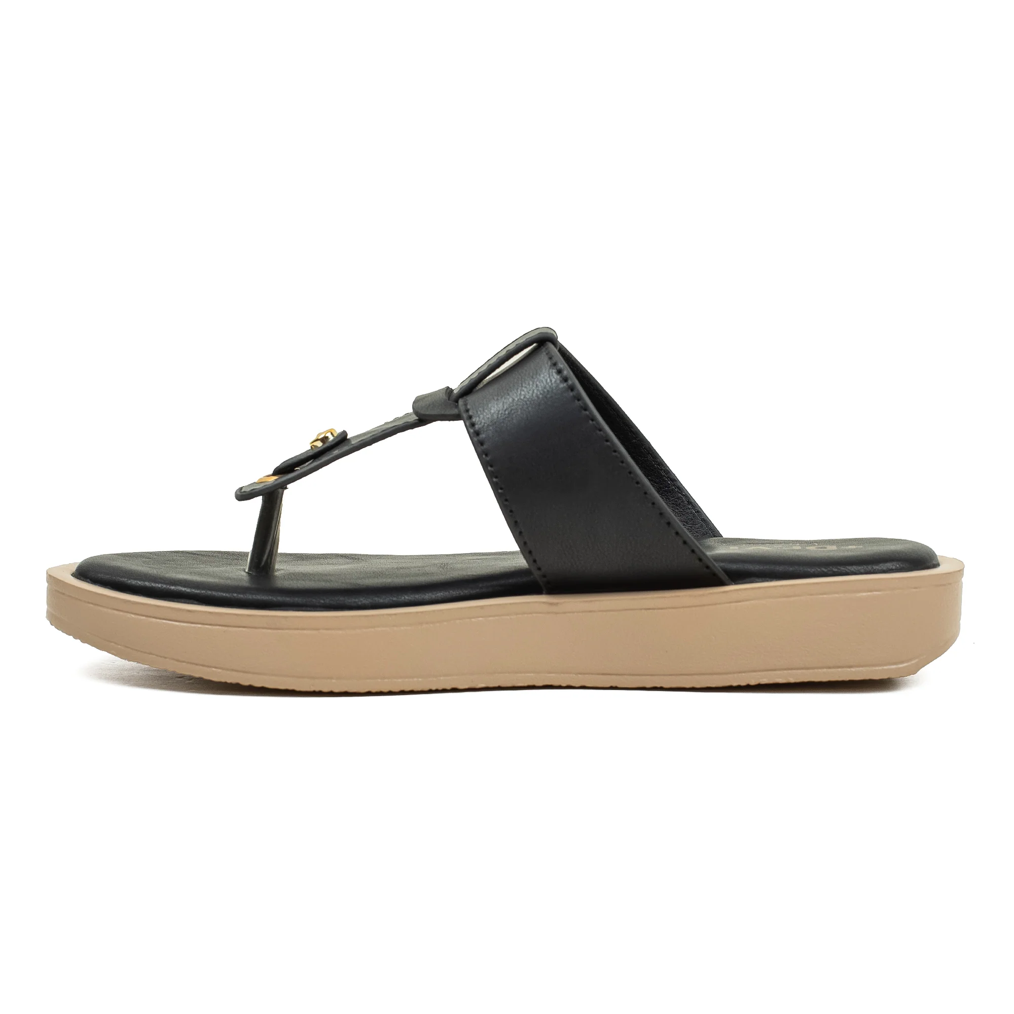 Ladies Dr. Vi Ultimate Comfort Black Sandal - Image 4