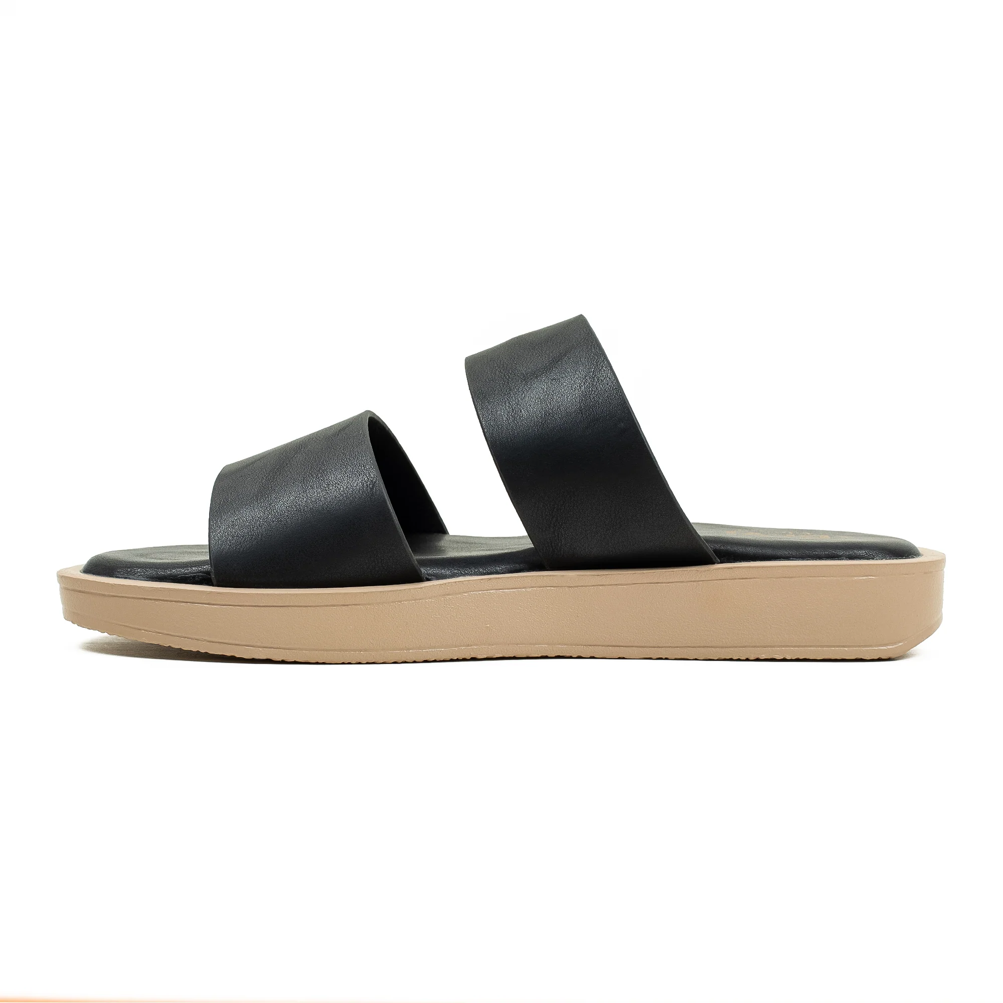 Ladies Dr. Vi Ultimate Comfort Black Sandal | Stylish PU Upper with TPR Outsole and Cushioned Insole - Image 3