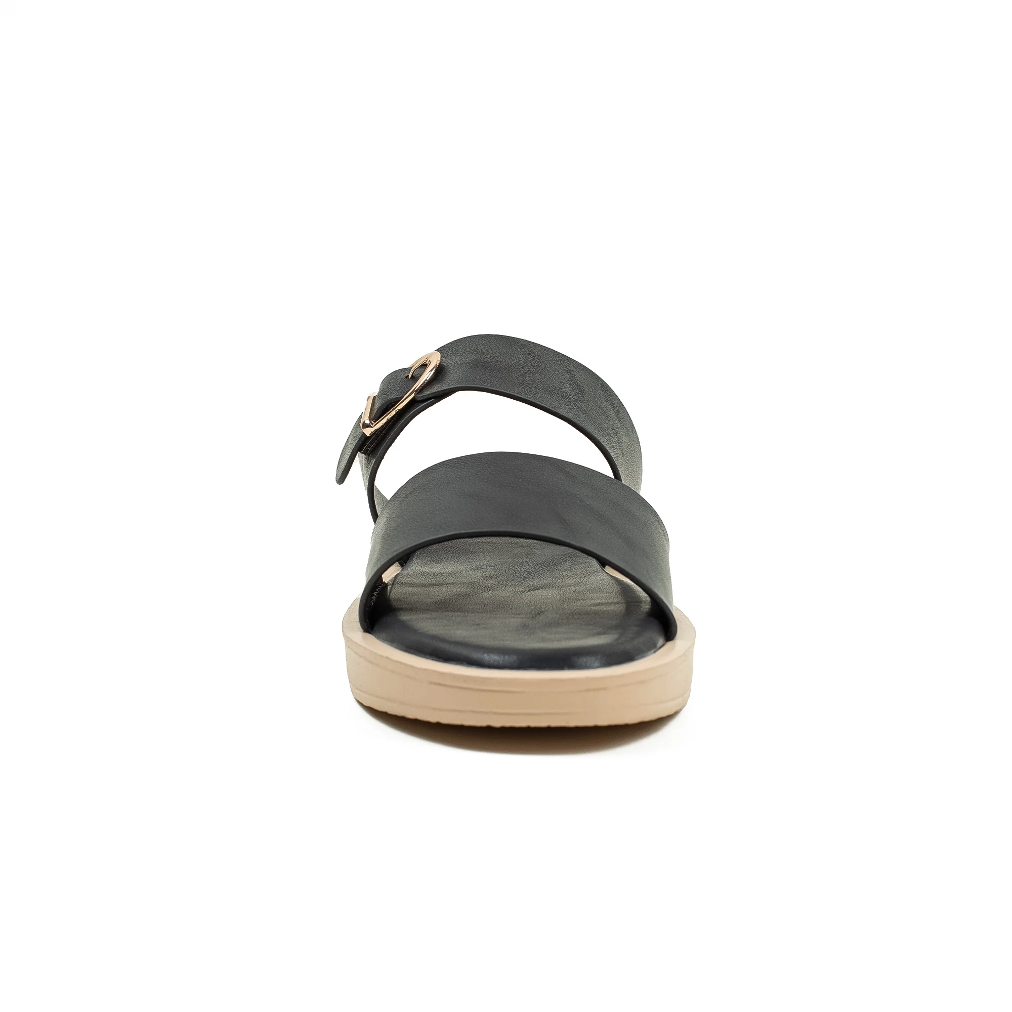 Ladies Dr. Vi Ultimate Comfort Black Sandal | Stylish PU Upper with TPR Outsole and Cushioned Insole - Image 4