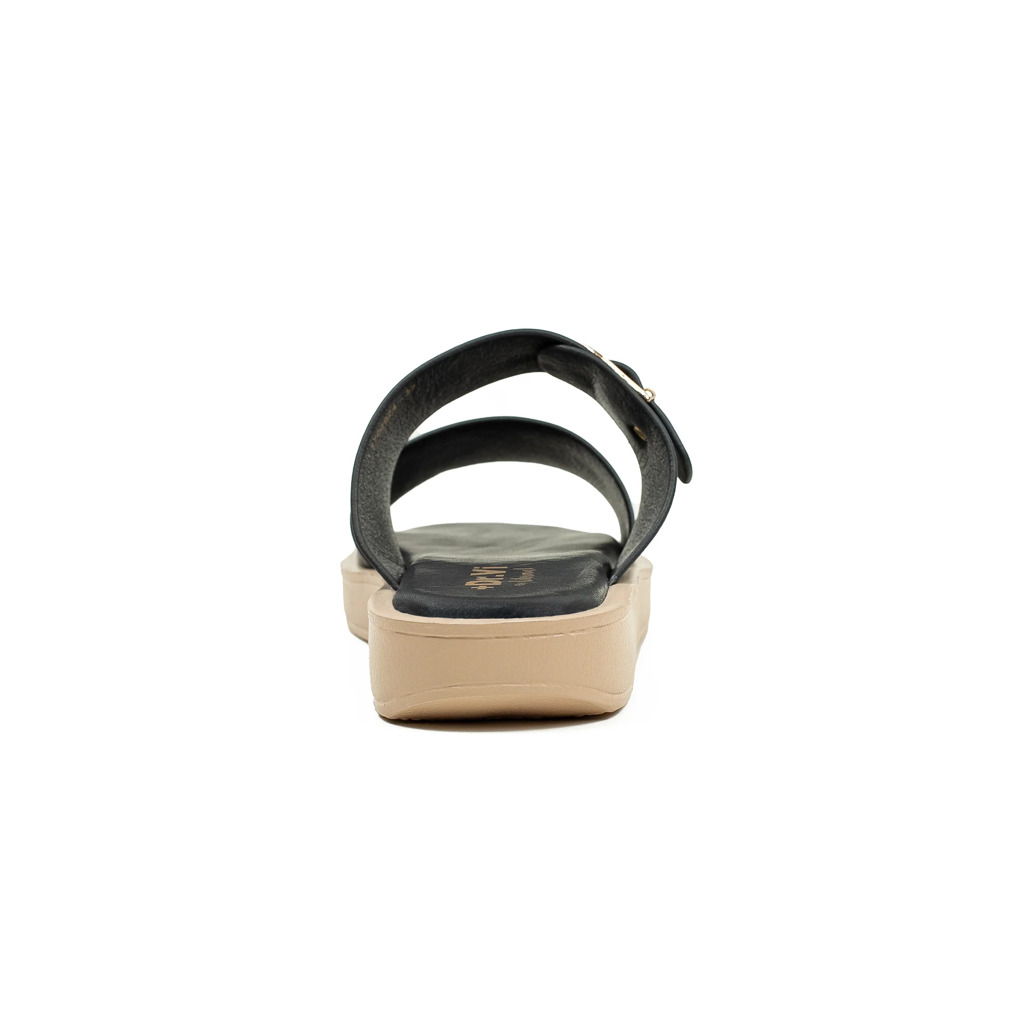 Ladies Dr. Vi Ultimate Comfort Black Sandal | Stylish PU Upper with TPR Outsole and Cushioned Insole - Image 5