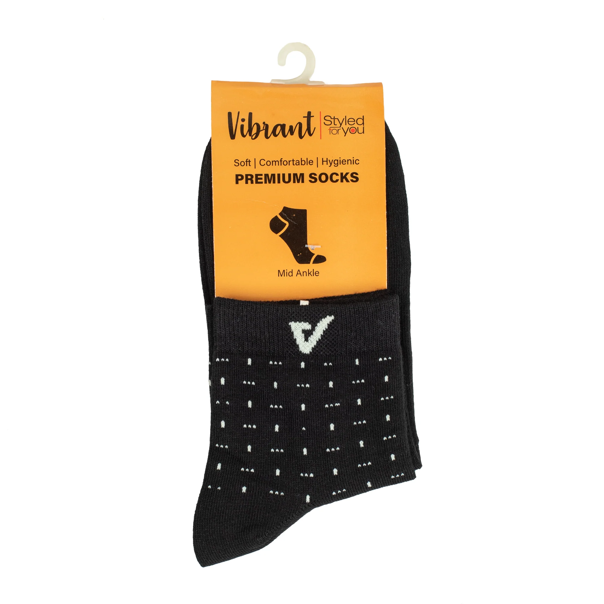 Men's Anti-Odor Winter Socks | Vibrant® Cotton Mix with Spandex for Ultimate Comfort - Image 3