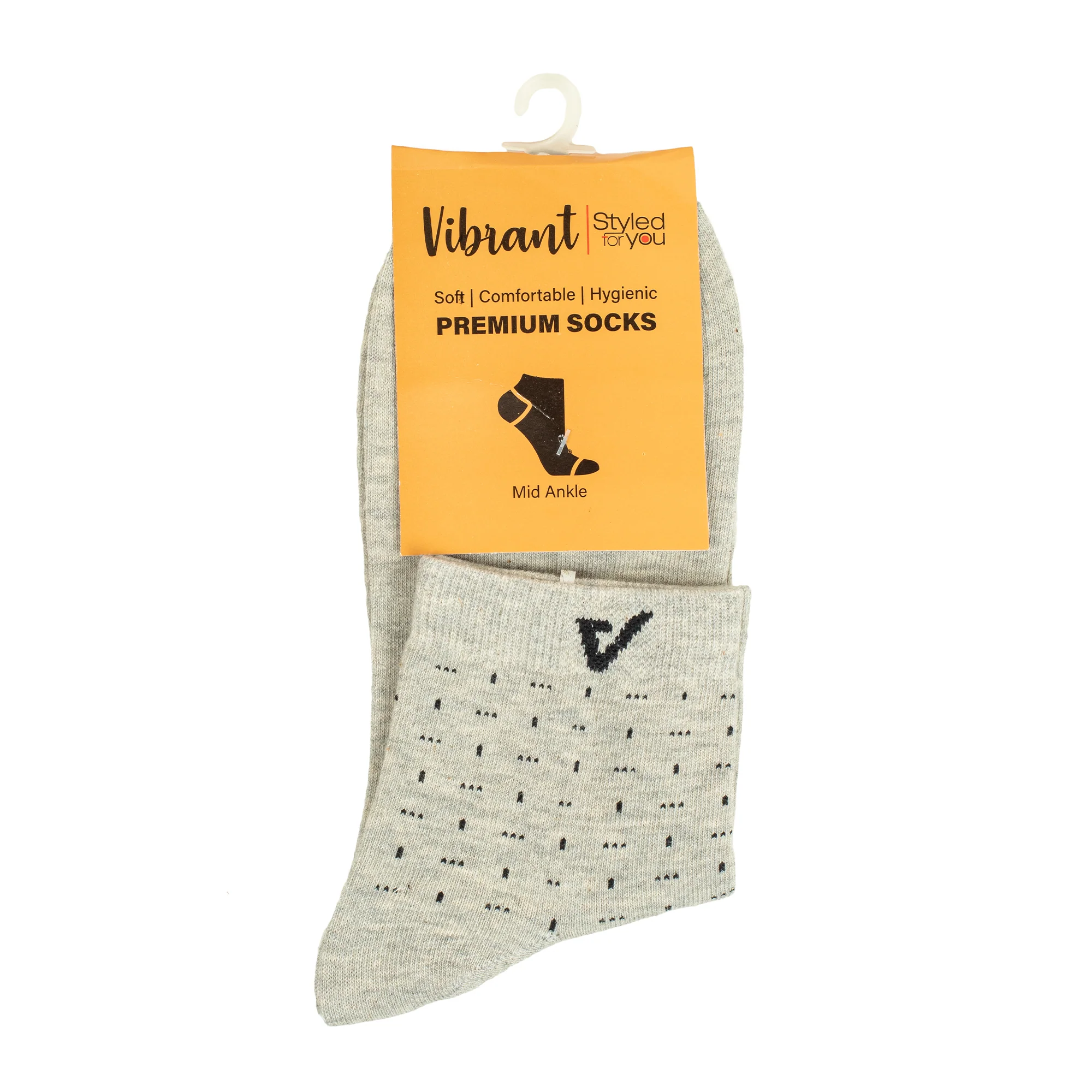 Men's Anti-Odor Winter Socks | Vibrant® Cotton Mix with Spandex for Ultimate Comfort - Image 3