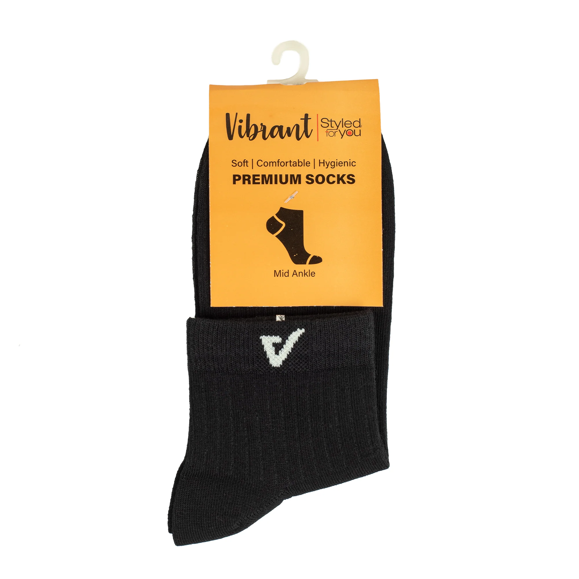 Men's Anti-Odor Winter Socks | Vibrant® Cotton Mix with Spandex for Ultimate Comfort - Image 3