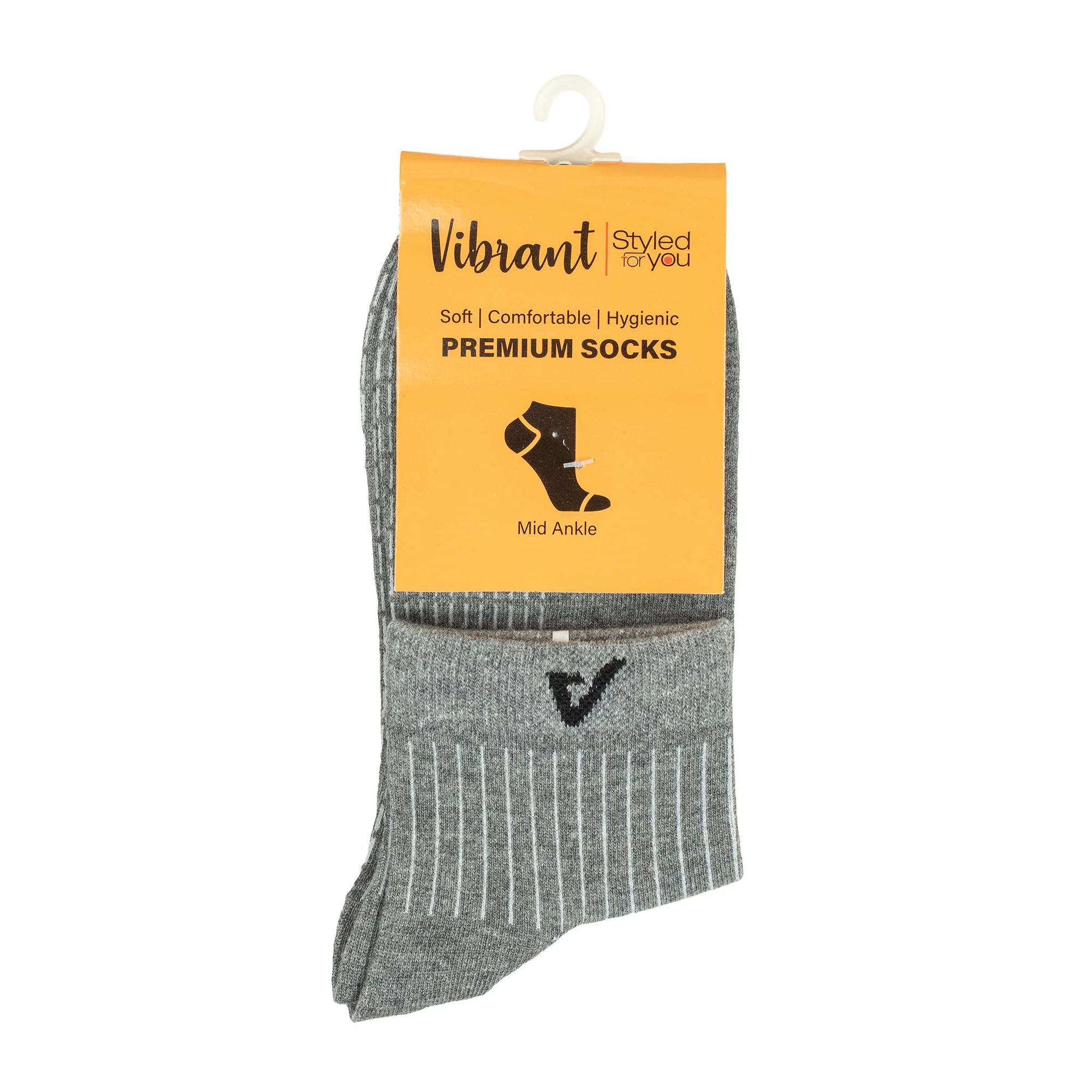 Men's Anti-Odor Winter Socks | Vibrant® Cotton Mix with Spandex for Ultimate Comfort - Image 3
