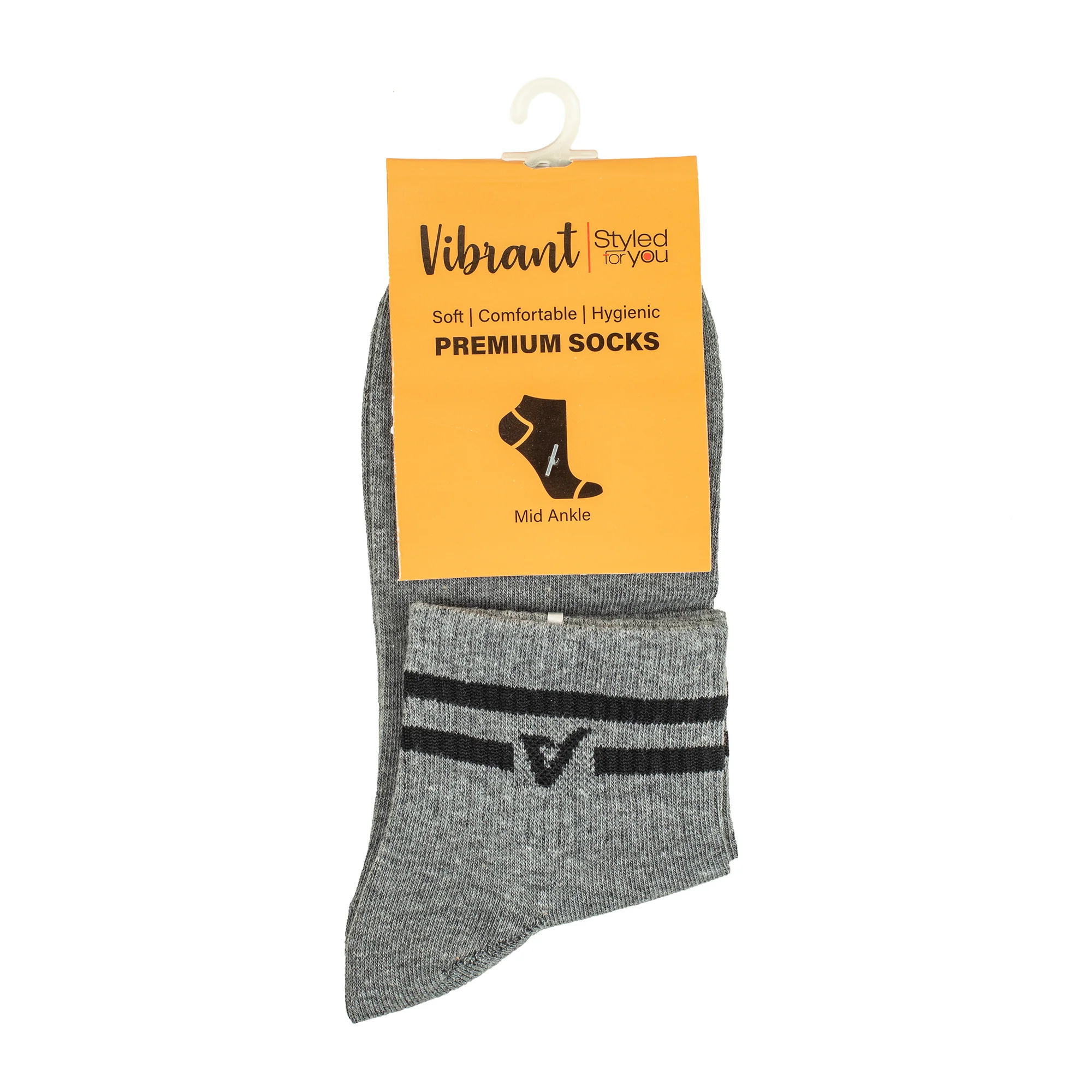 Men's Anti-Odor Winter Socks | Vibrant® Cotton Mix with Spandex for Ultimate Comfort - Image 3