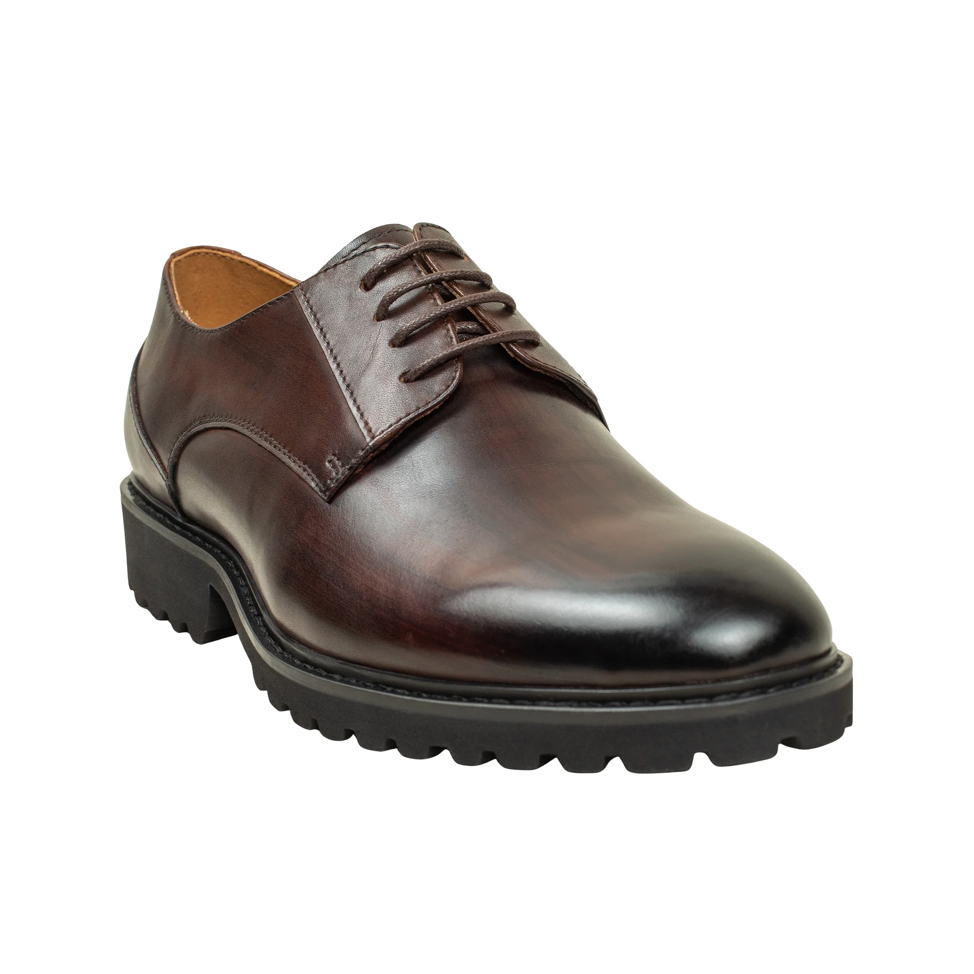 URBAN ELITE GENUINE LEATHER FORMAL LACE-UP SHOE - Image 2