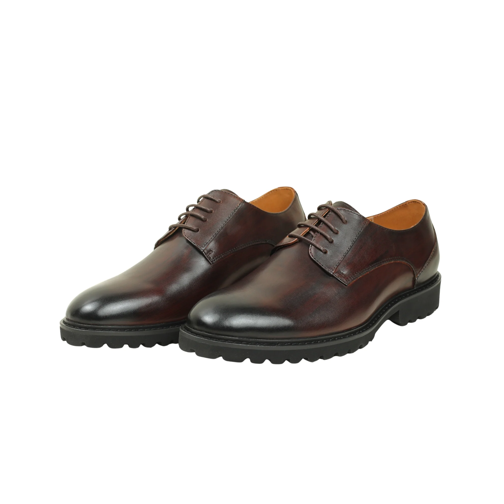 URBAN ELITE GENUINE LEATHER FORMAL LACE-UP SHOE - Image 5