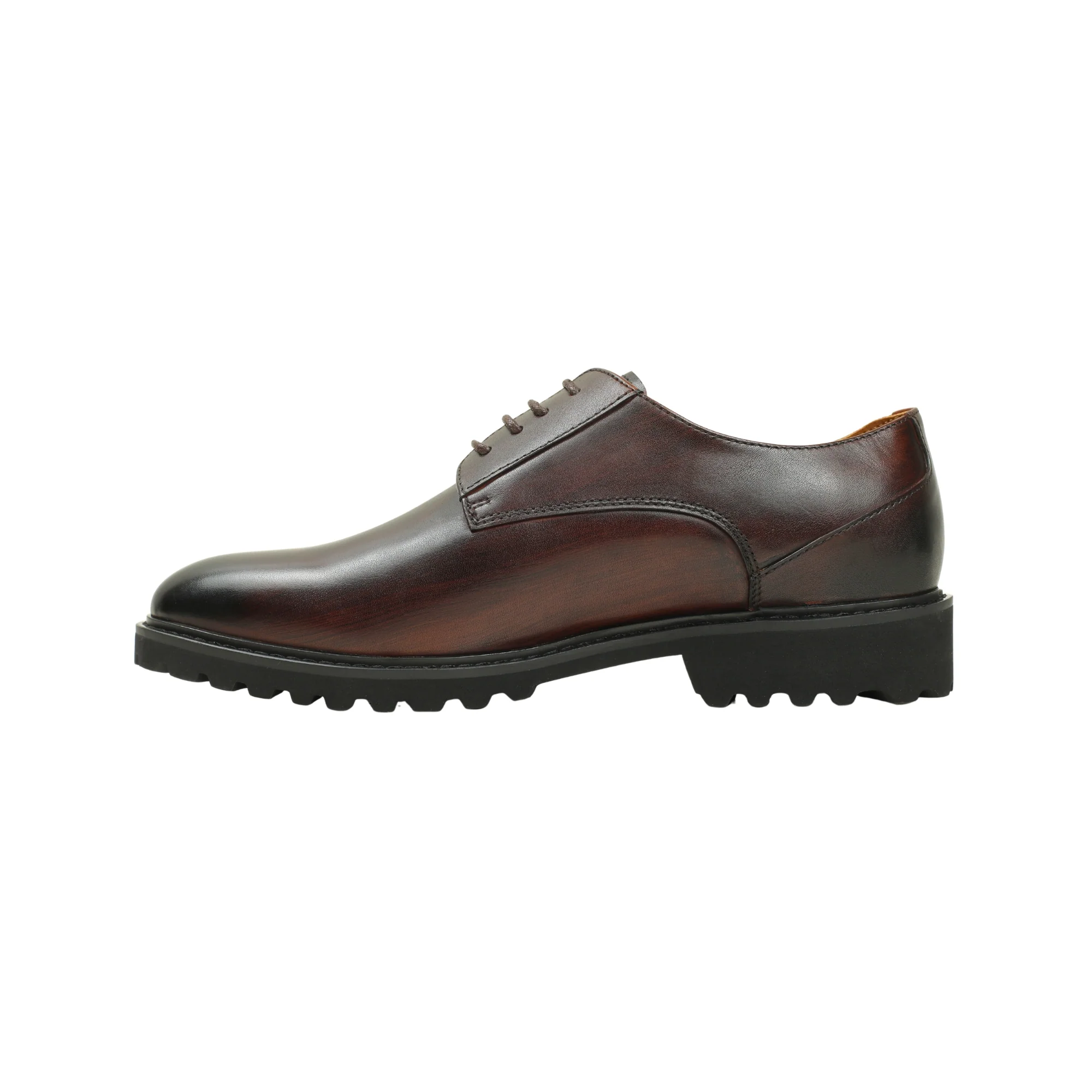 URBAN ELITE GENUINE LEATHER FORMAL LACE-UP SHOE - Image 7
