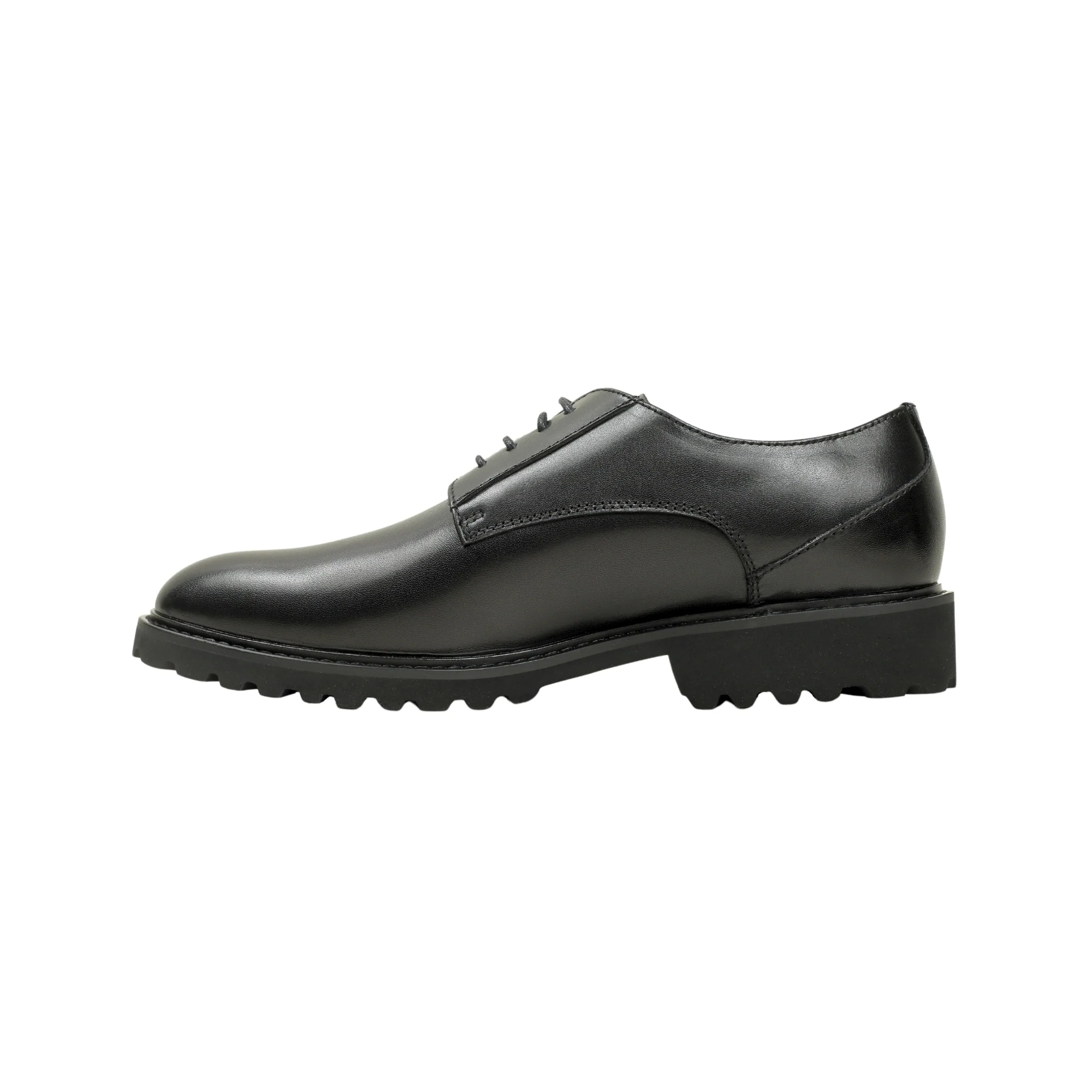 URBAN ELITE GENUINE LEATHER FORMAL LACE-UP SHOE - Image 3