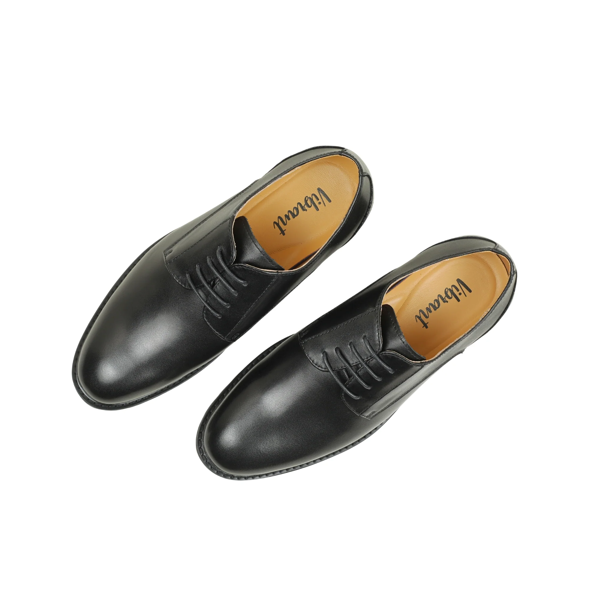 URBAN ELITE GENUINE LEATHER FORMAL LACE-UP SHOE - Image 8