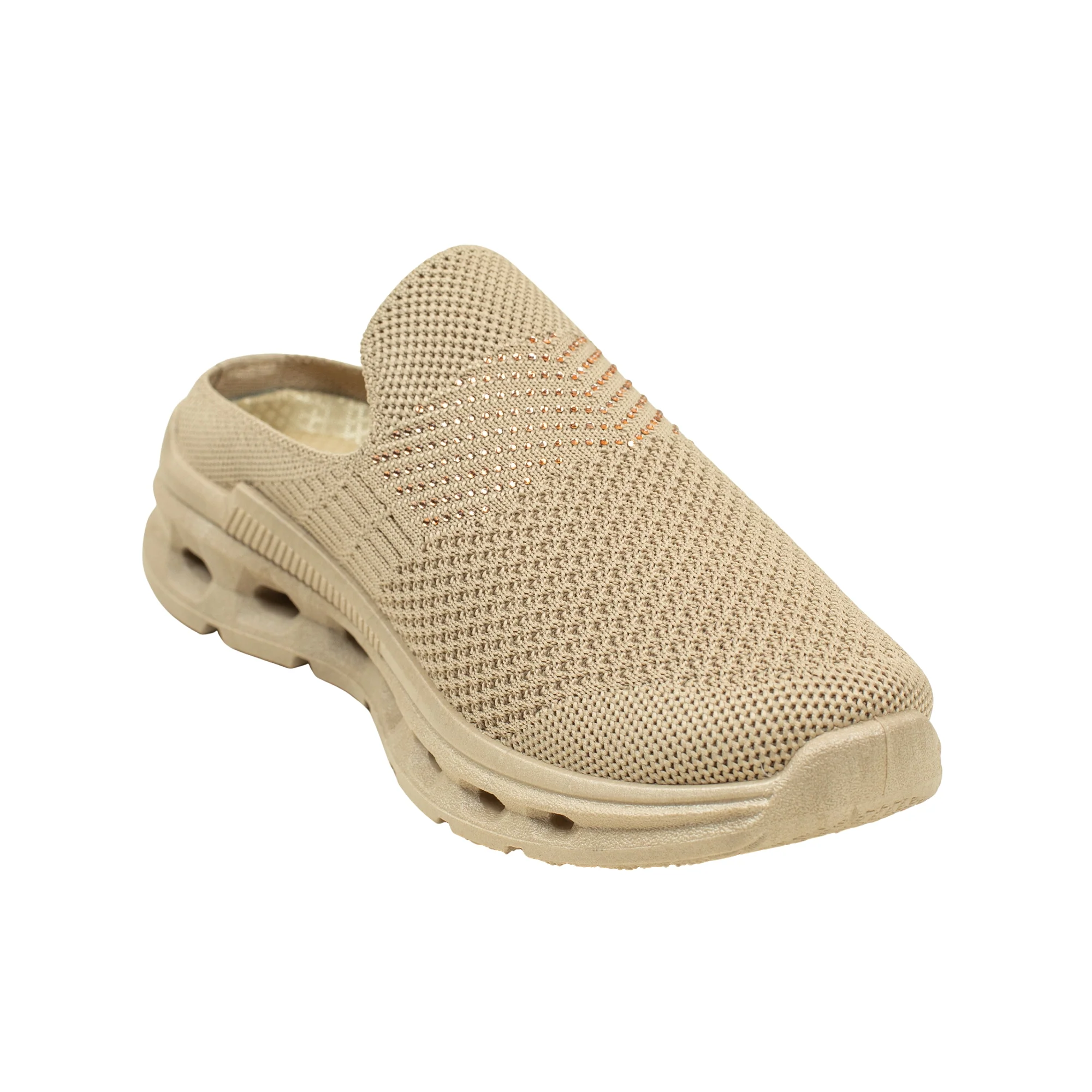 VIBRANT BAIGE AERO KNIT SLIP ON SHOES - Image 2
