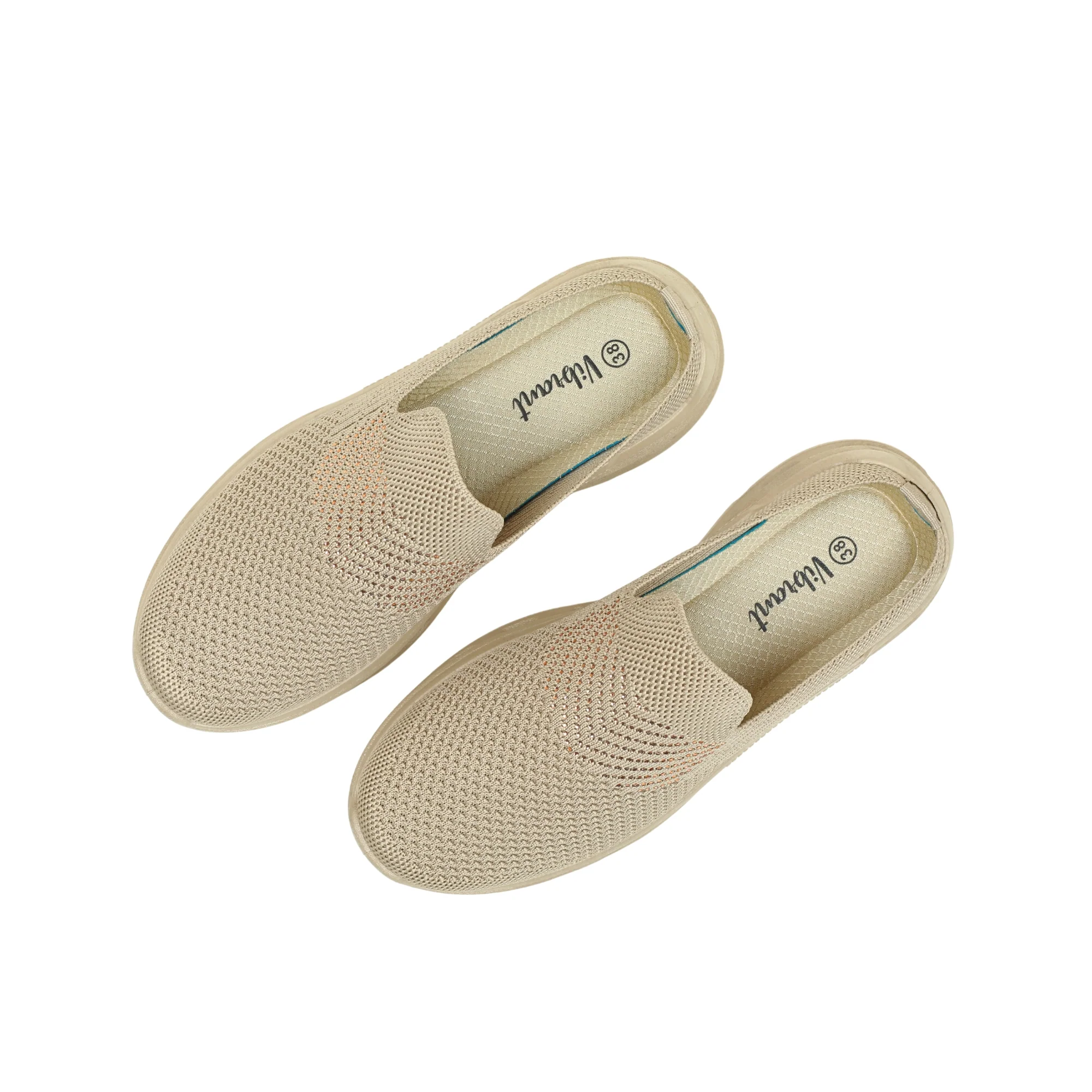 VIBRANT BAIGE AERO KNIT SLIP ON SHOES - Image 8