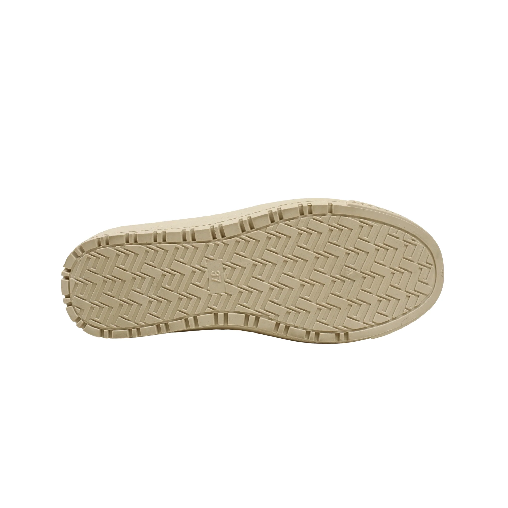 VIBRANT BEIGE AND BLACK KNIT PLATFORM SLIP-ON SHOES - Image 6