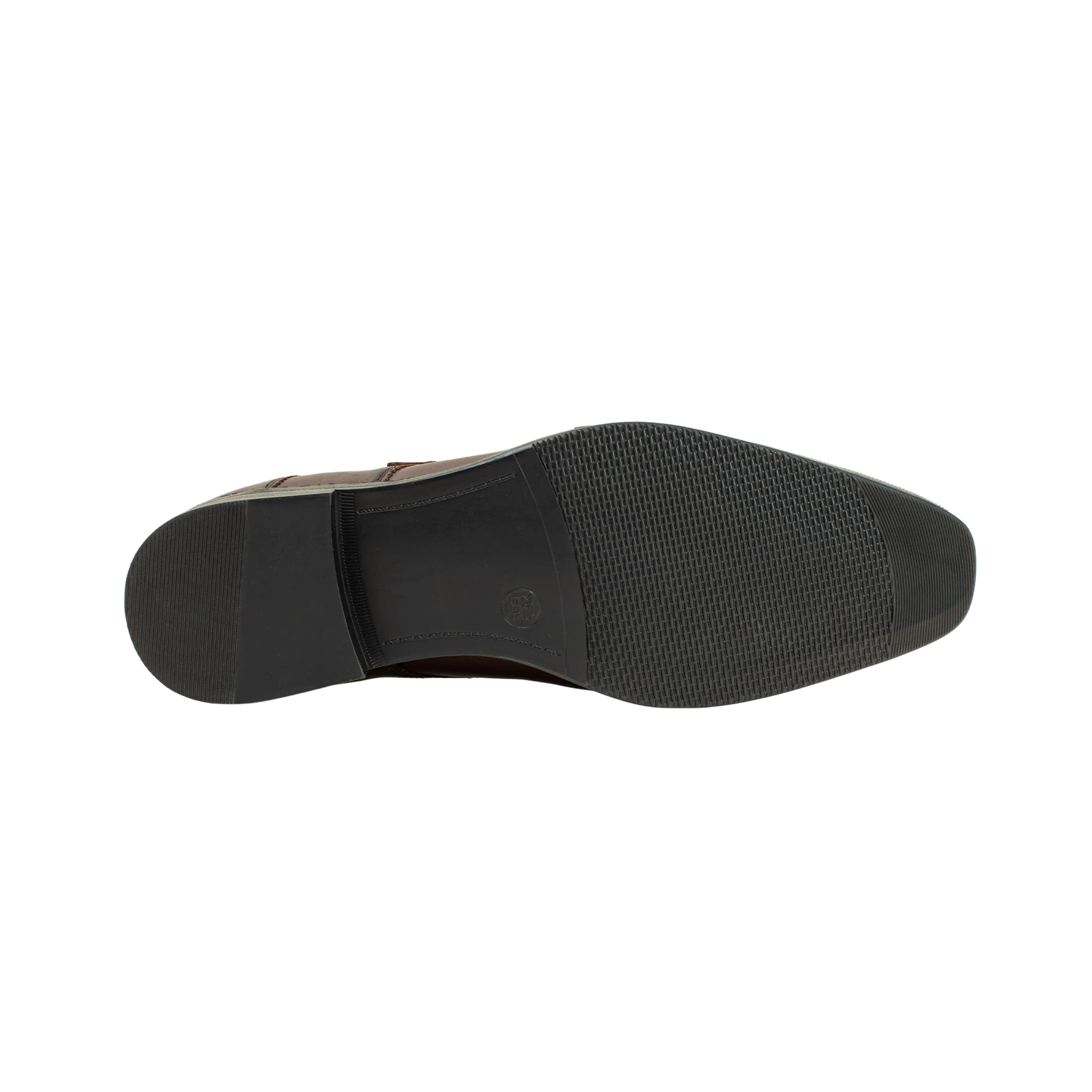 Vibrant Brown Classic Monk Men's Leather Formal Shoes | Vibrant® Elegant Dress Shoes - Image 6
