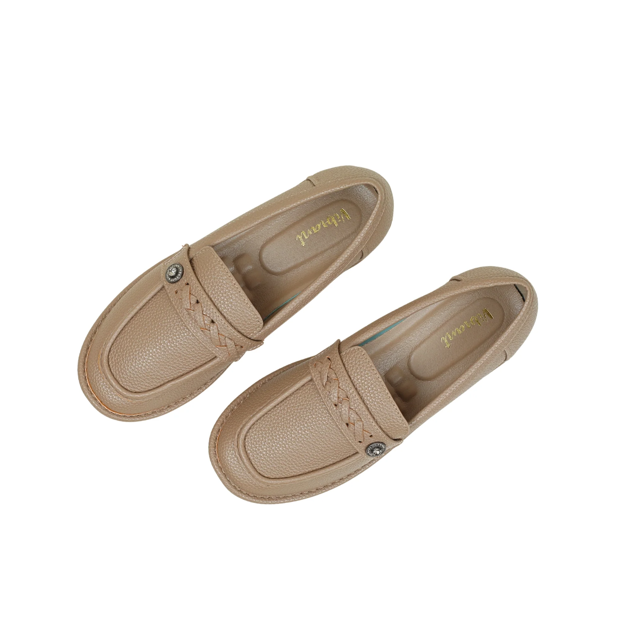 VIBRANT COMFY LITE BEIGE LADIES SHOES - Image 8