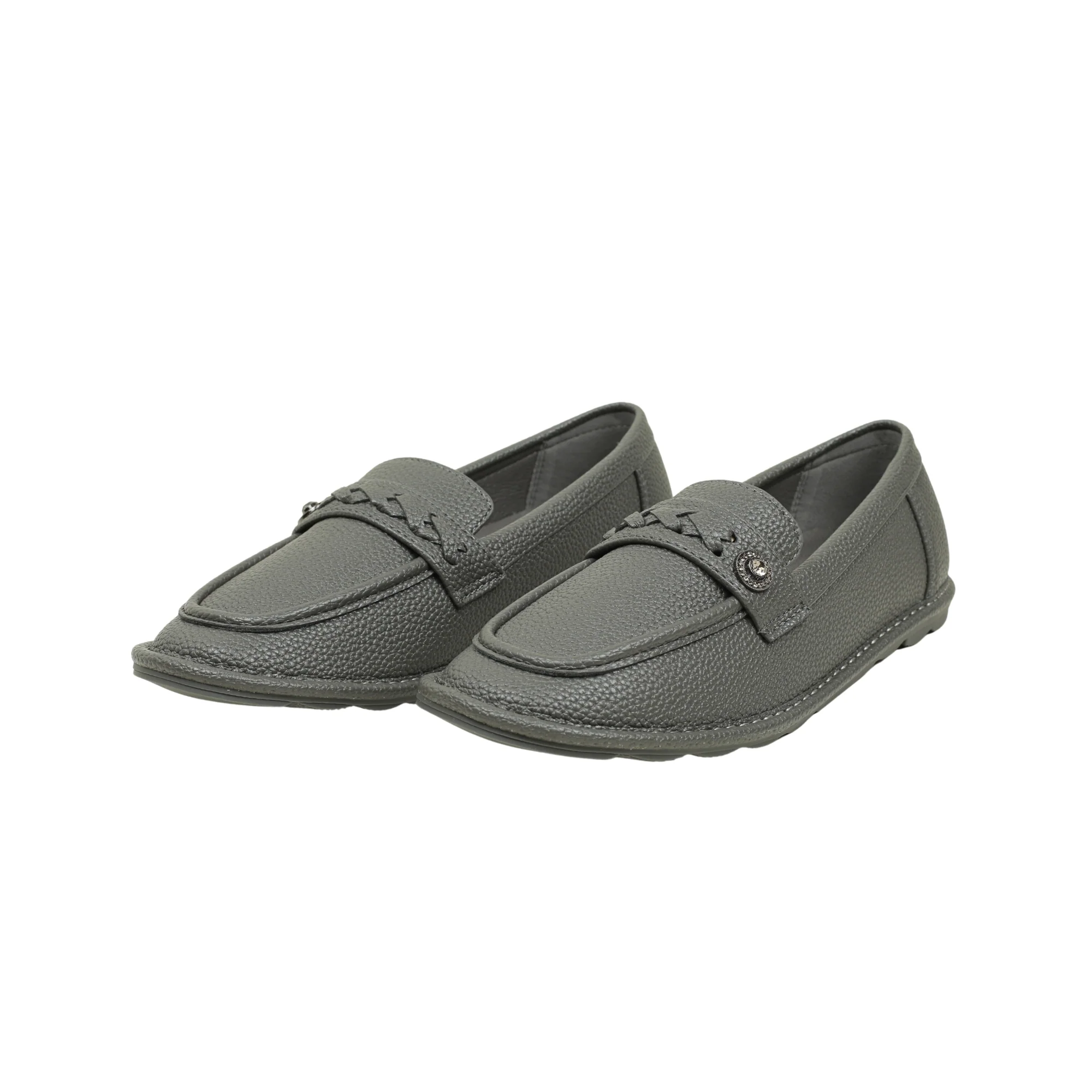 VIBRANT COMFY LITE GREY LADIES SHOES - Image 7