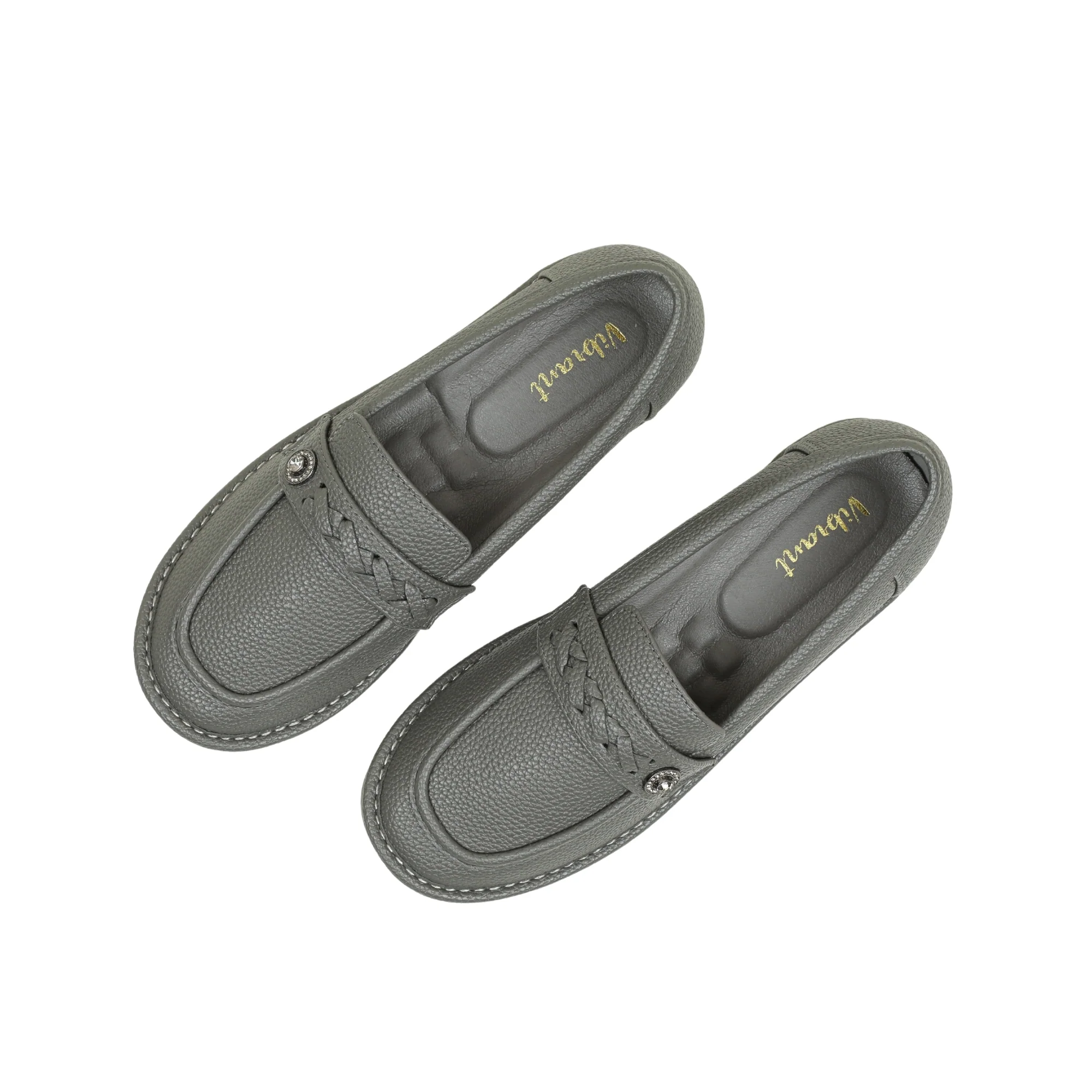 VIBRANT COMFY LITE GREY LADIES SHOES - Image 8