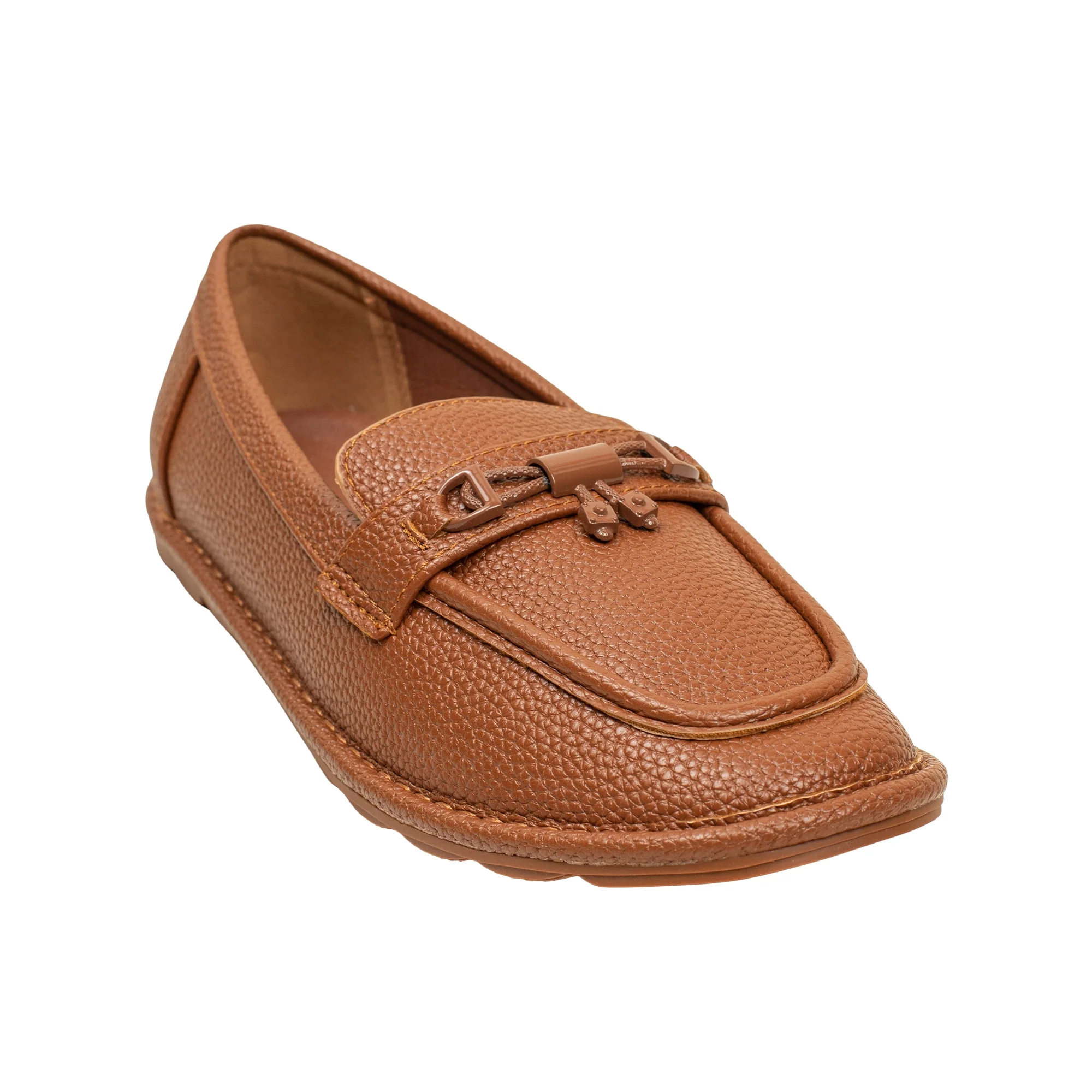 VIBRANT COMFY LITE TAN/LIGHT BROWN LADIES SHOES - Image 2