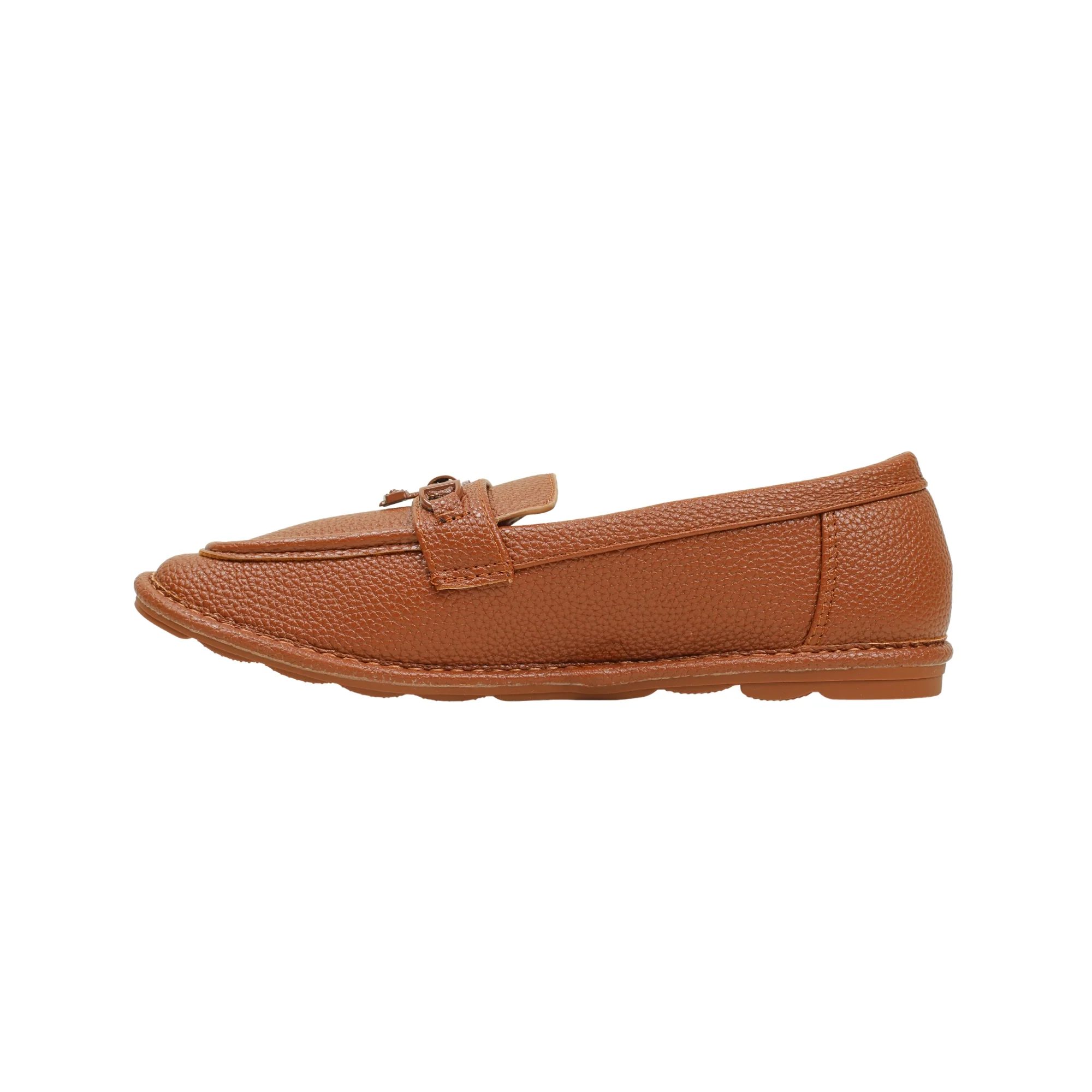 VIBRANT COMFY LITE TAN/LIGHT BROWN LADIES SHOES - Image 3