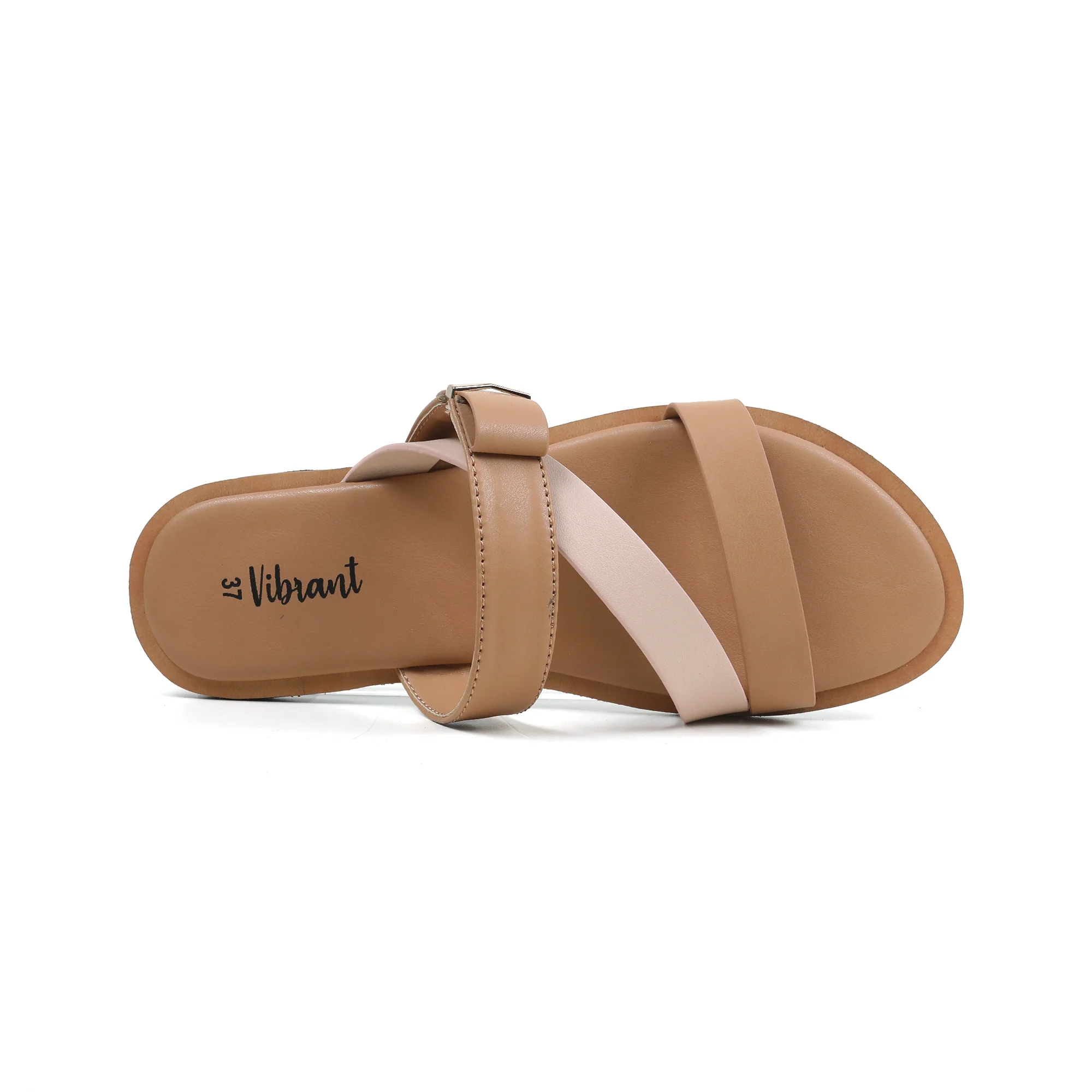VIBRANT EMILIA LADIES FLAT SANDAL - Image 2