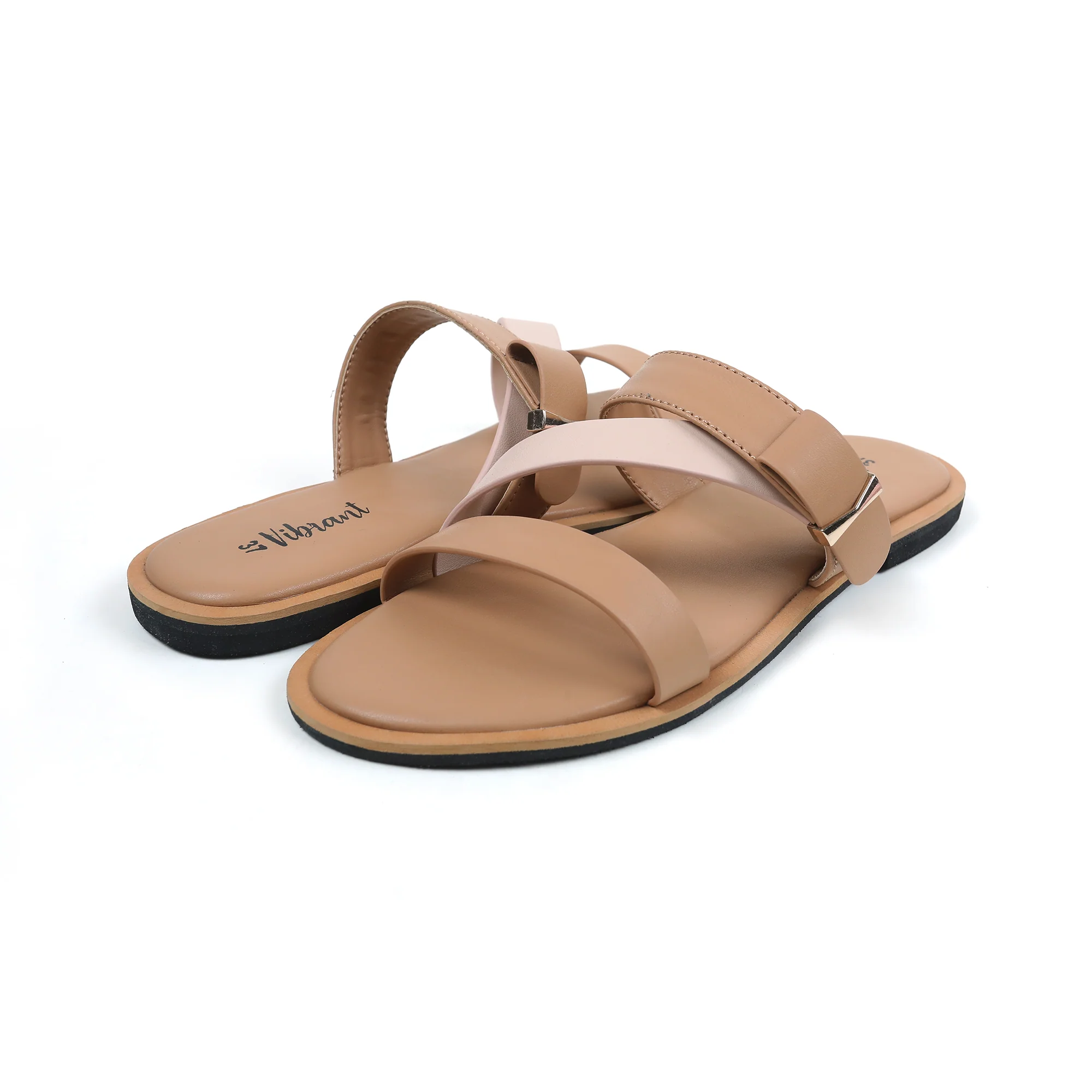 VIBRANT EMILIA LADIES FLAT SANDAL - Image 6