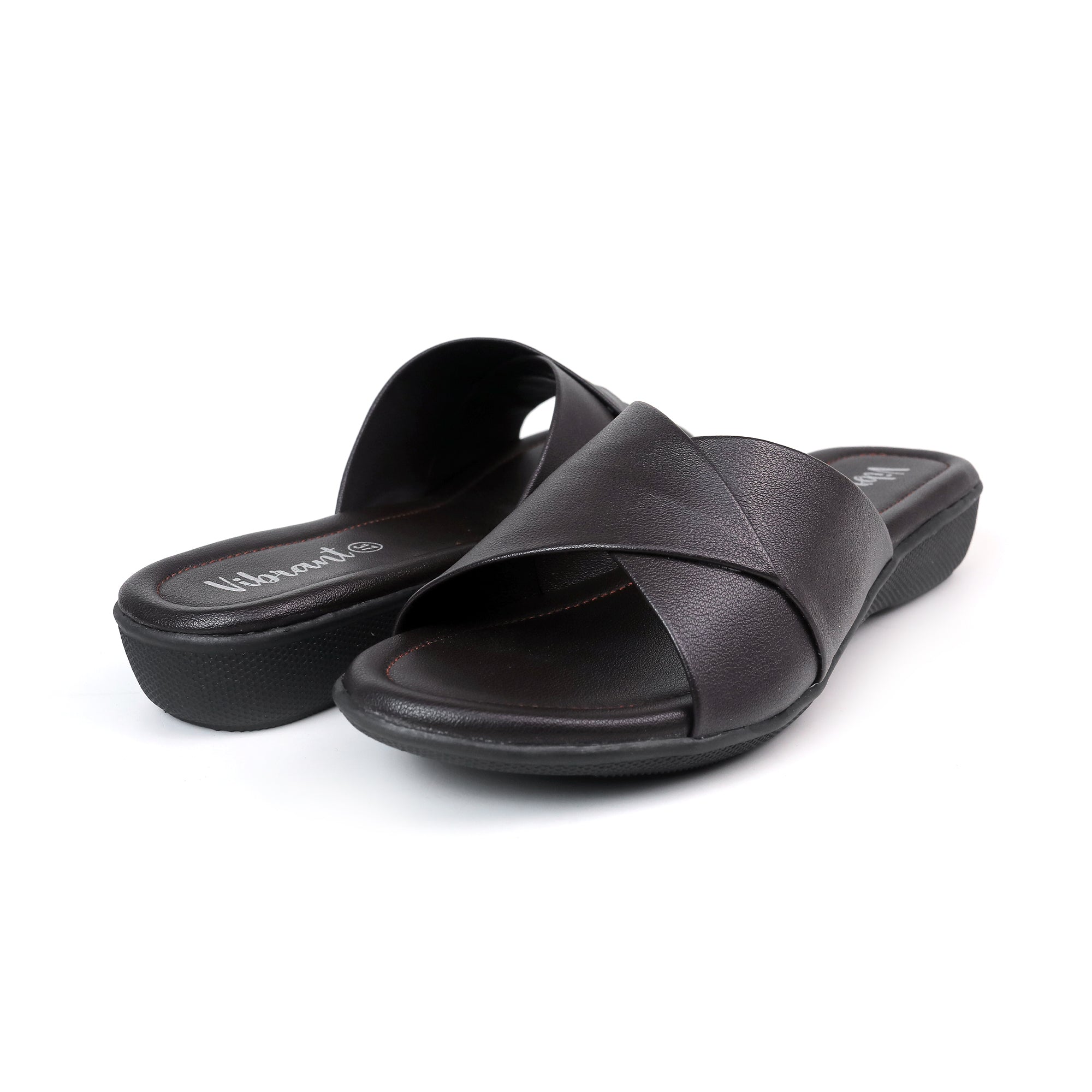 VIBRANT HELENA LADIES SUMMER WEDGE TOE POST - Image 7