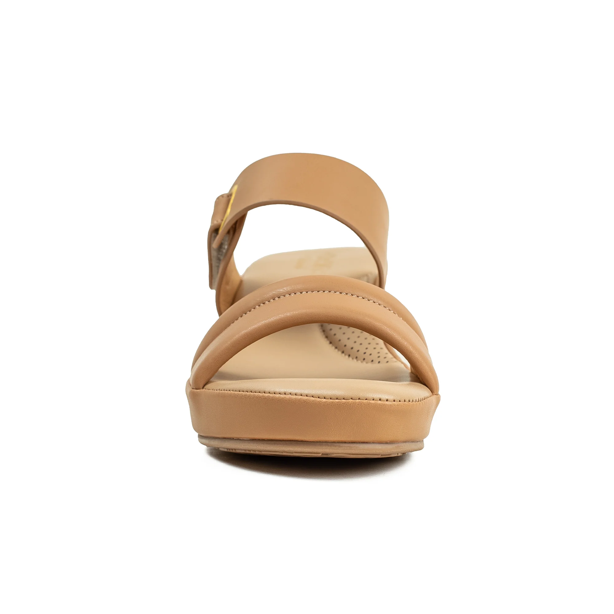 Vibrant Ladies’ Beige Wedge Heel Sandal – Dr. Vi Super Comfortable Fashion Sandal with PU Leather Upper & TPR Outsole - Image 4