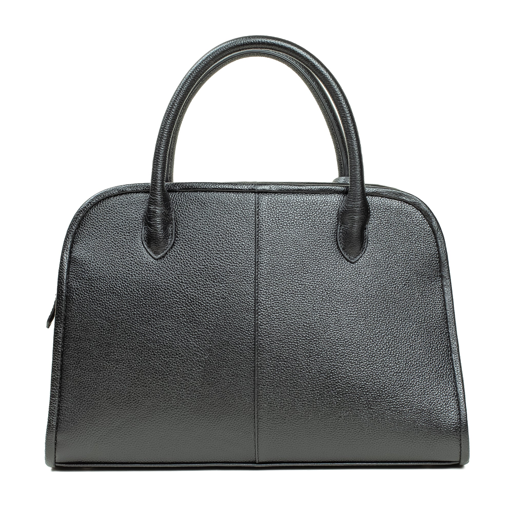 VIBRANT LADIES BLACK LEATHER BAG