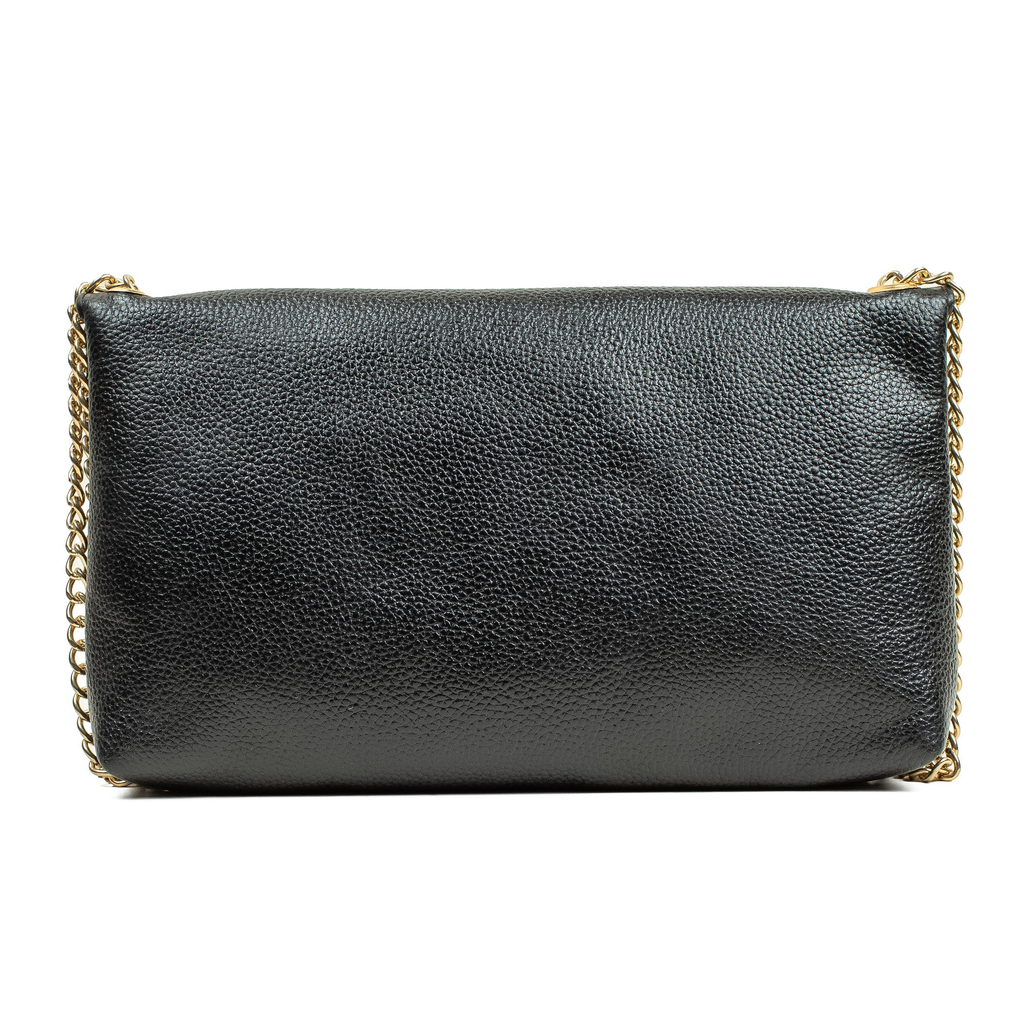 VIBRANT LADIES BLACK LEATHER BAG - Image 2
