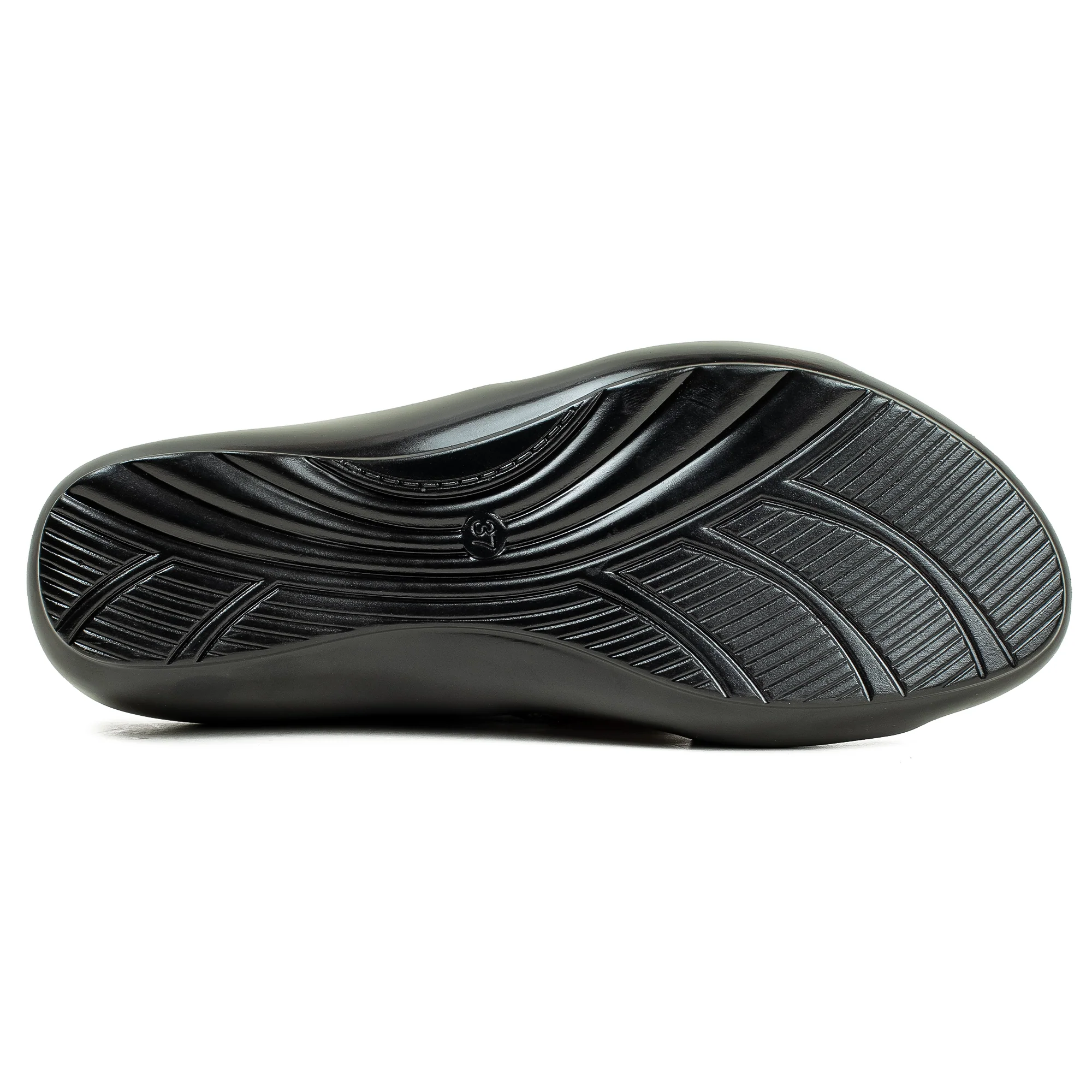 Vibrant Ladies’ Black Wedge Heel Sandal – Ultra Comfortable PU Leather Sandal with Cushioned Insole & PU Outsole - Image 6