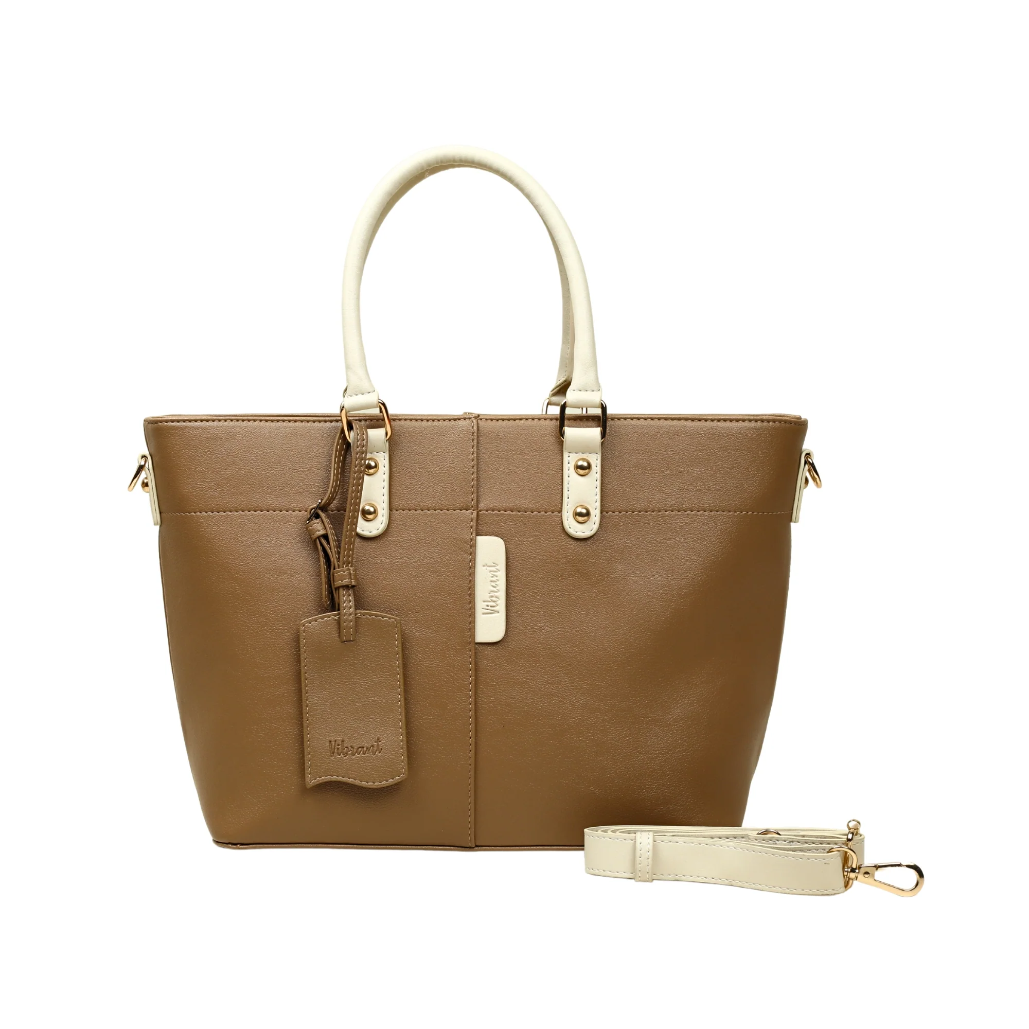 VIBRANT LADIES BROWN BAG