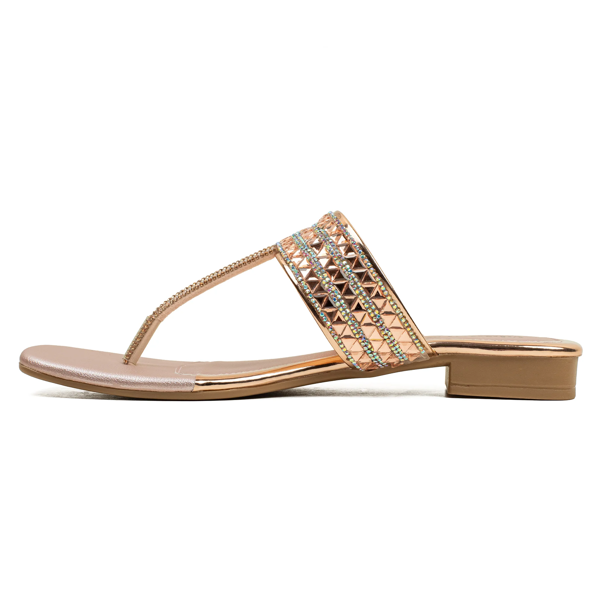 Vibrant Ladies Flat Sandal - Image 3