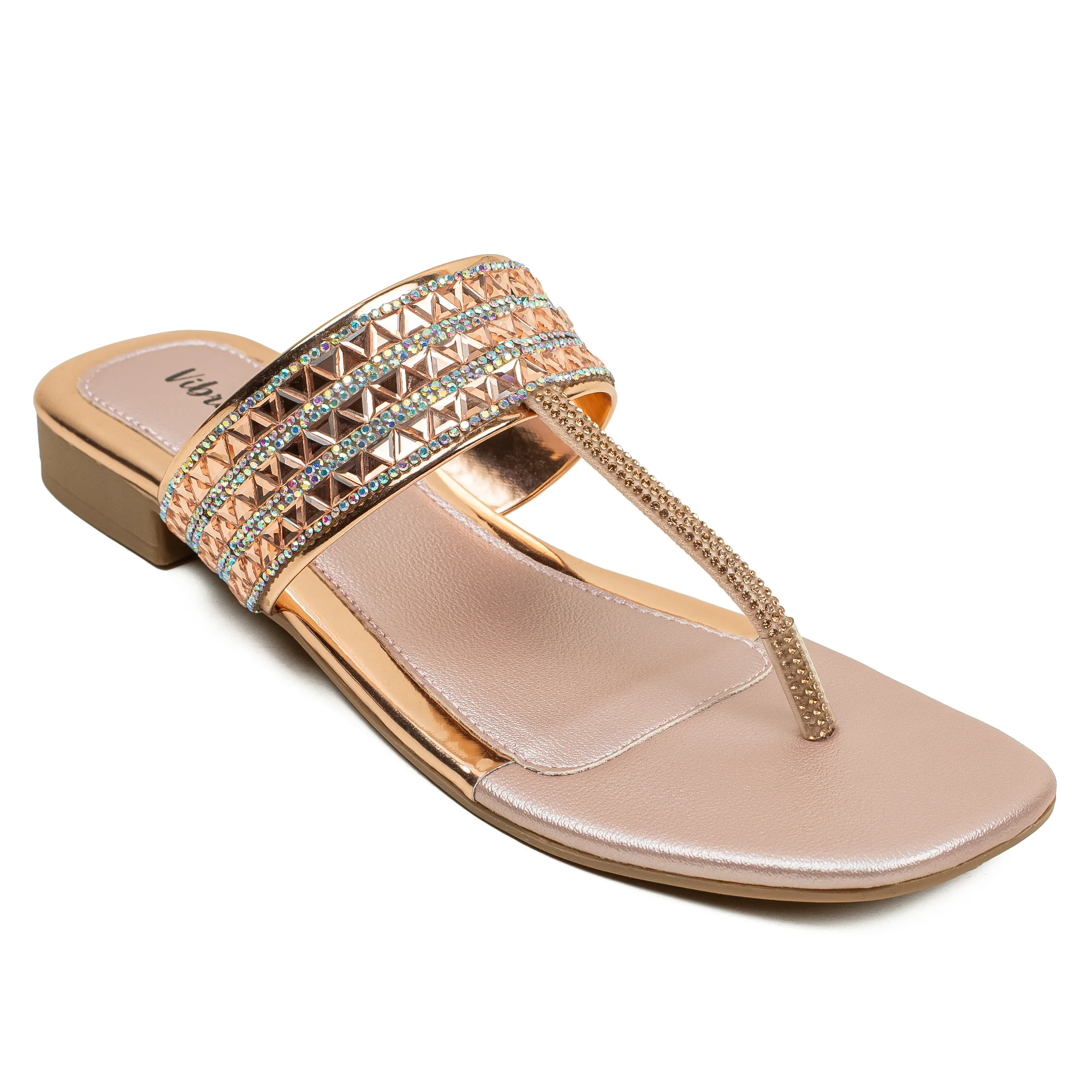 Vibrant Ladies Flat Sandal - Image 4