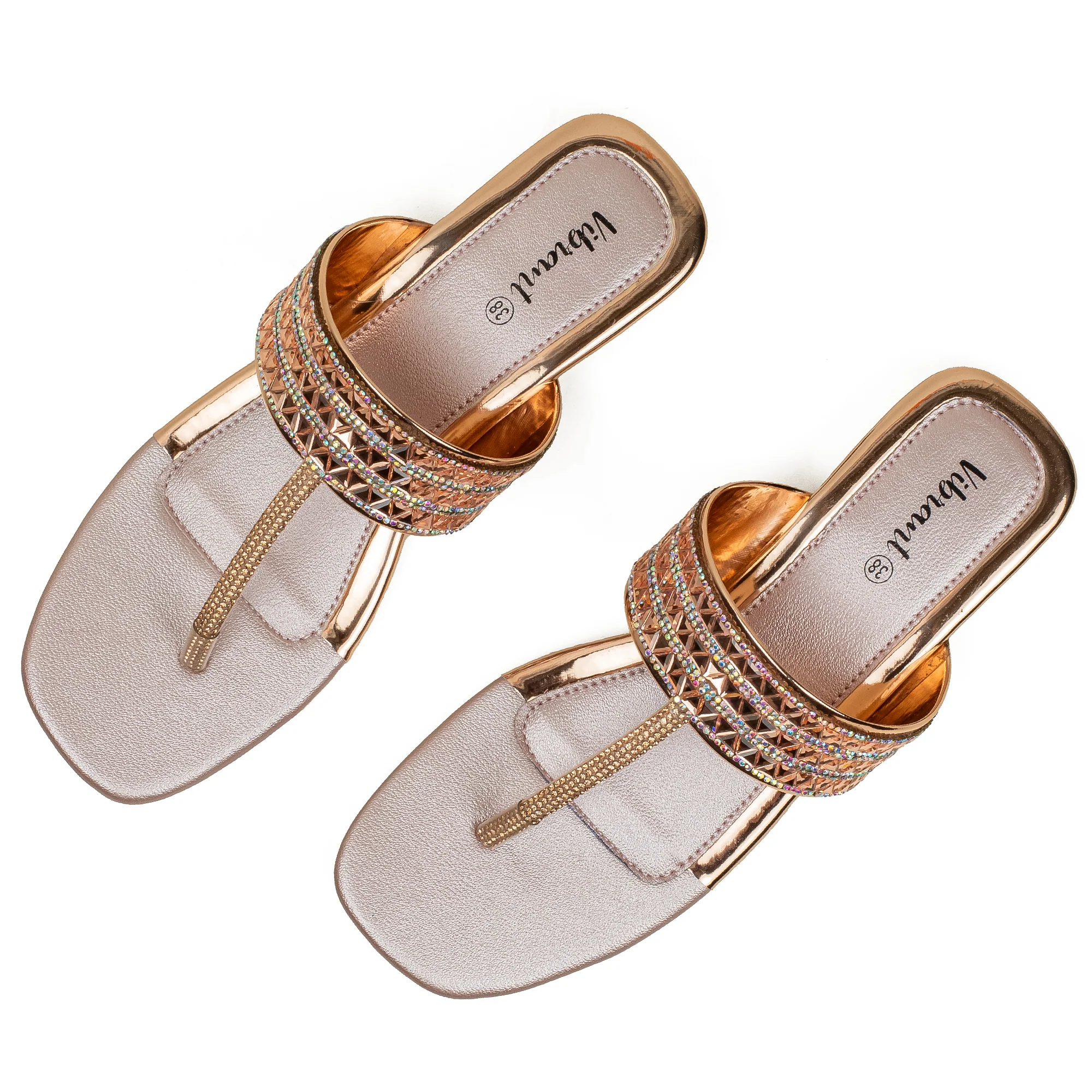 Vibrant Ladies Flat Sandal - Image 8