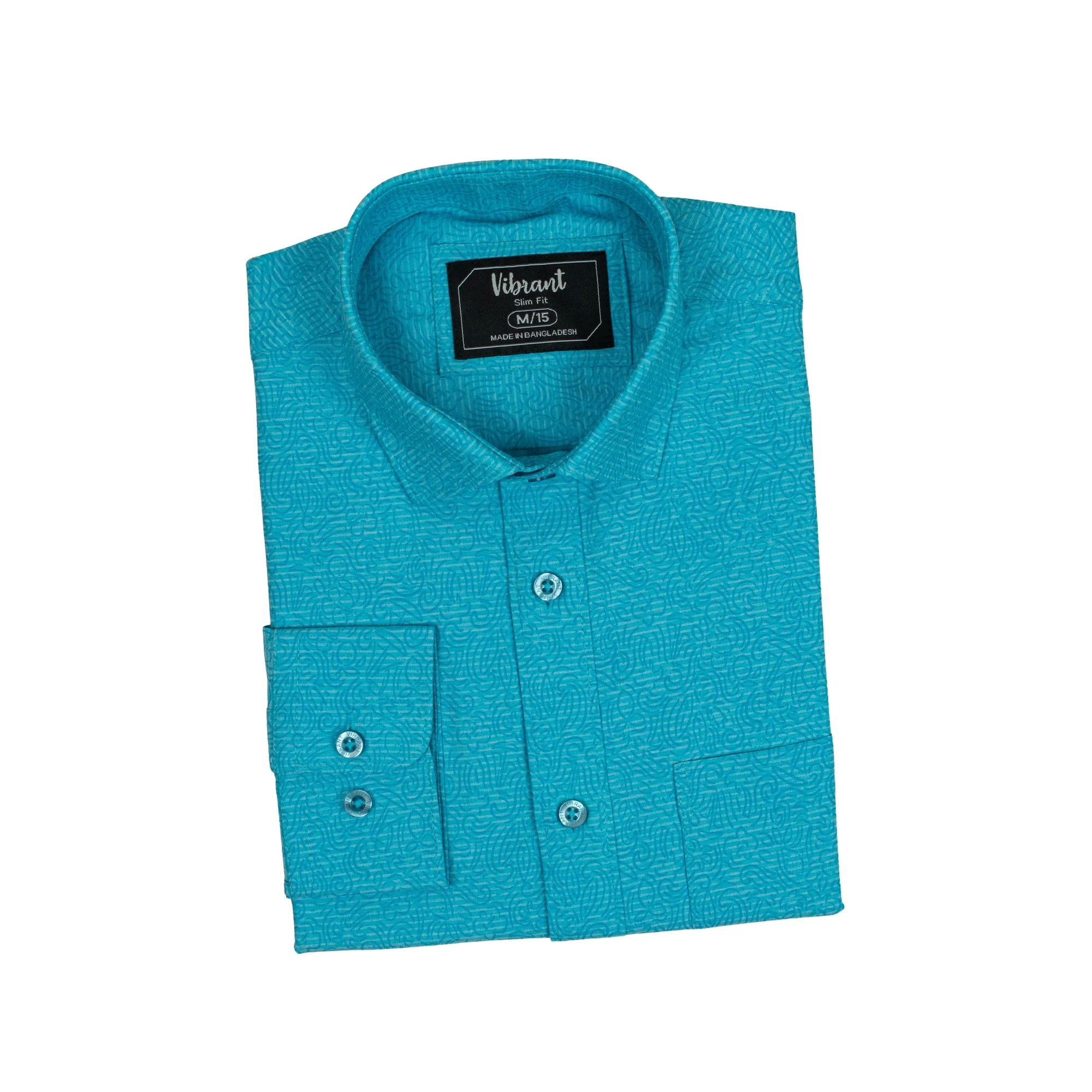 VIBRANT MEN'S CASUAL FULL SLEEVE SHIRT - Image 2