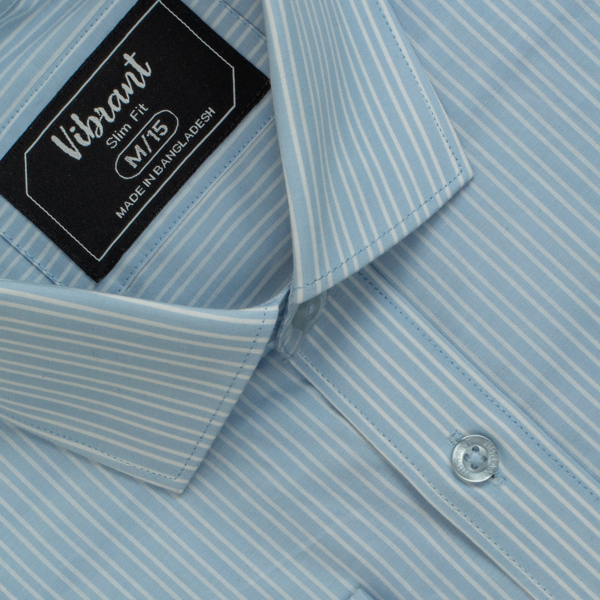 Vibrant Men's Checkered Pattern Cotton Full Sleeve Shirt - Image 3