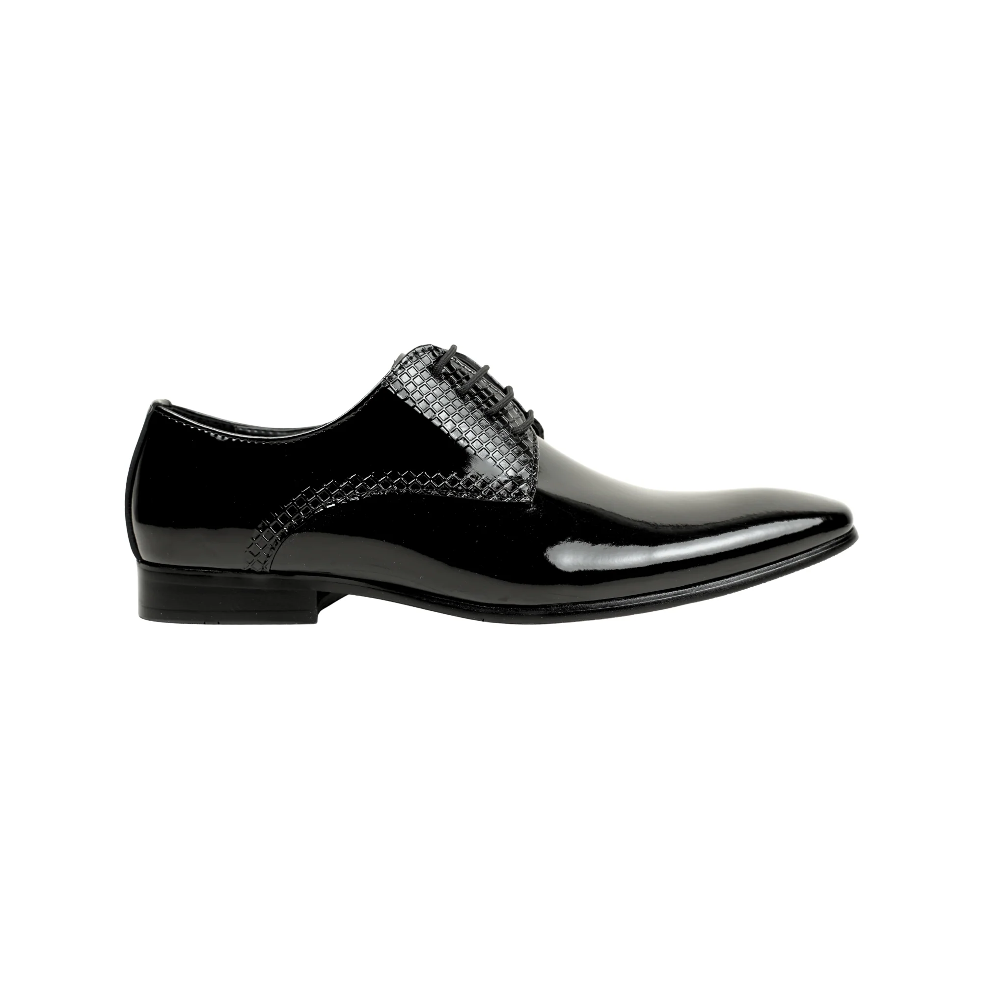 VIBRANT MEN'S GENUINE LEATHER FORMAL LACE-UP SHOE