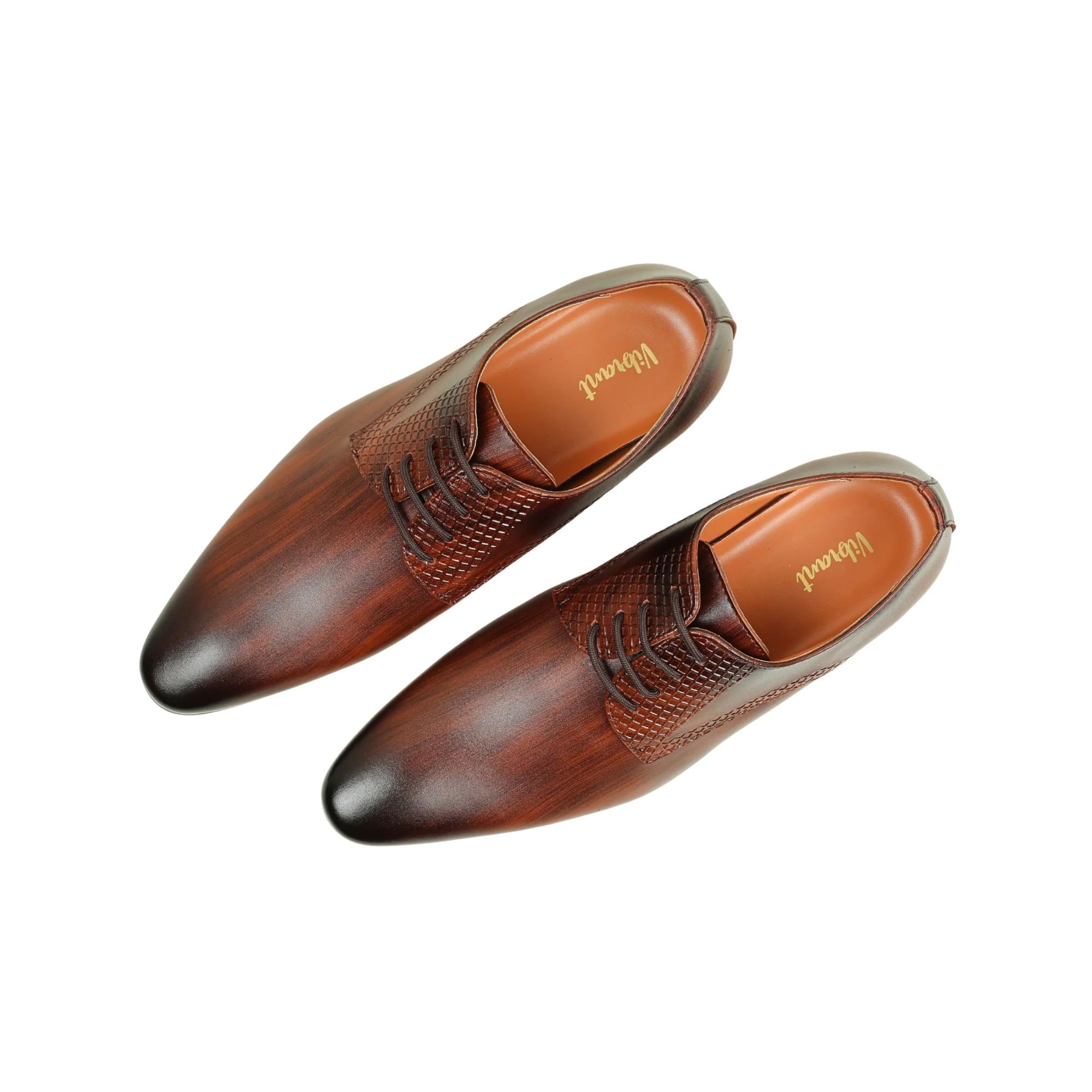 VIBRANT MEN'S GENUINE LEATHER FORMAL LACE-UP SHOE - Image 8