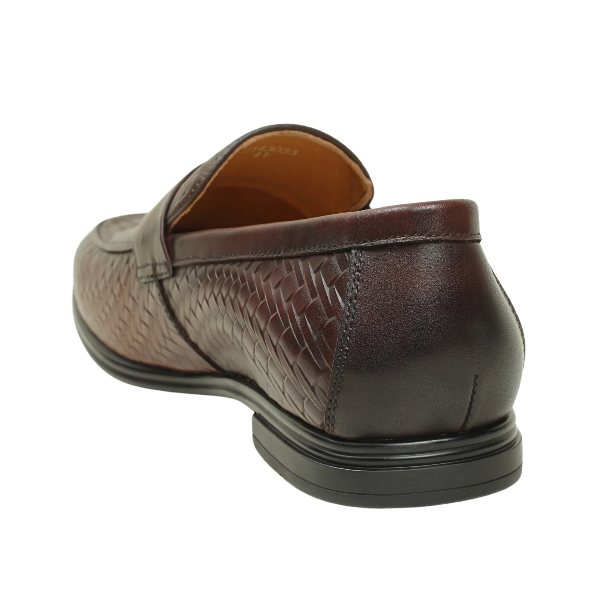VIBRANT MEN'S IMPERIAL WEAVE GENUINE LEATHER SHOE - Image 7