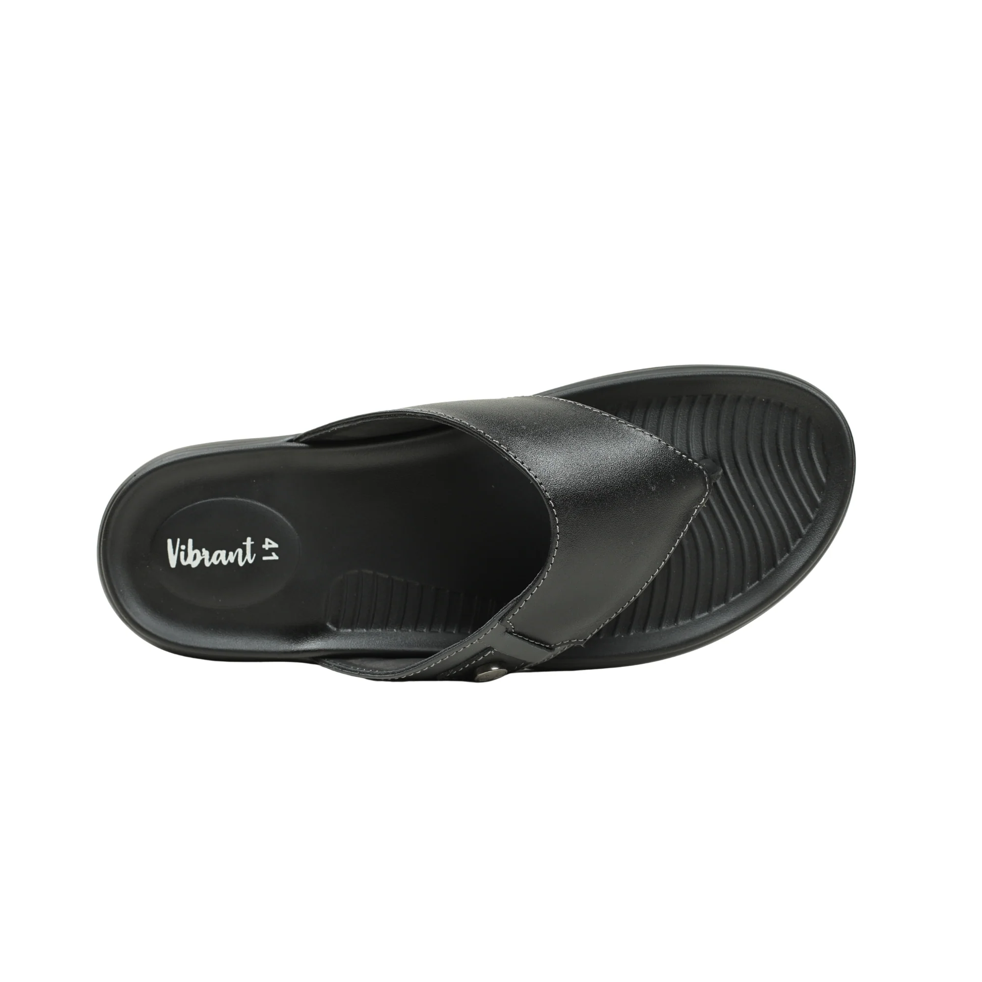 Vibrant Men's Leather Sandal - Image 5
