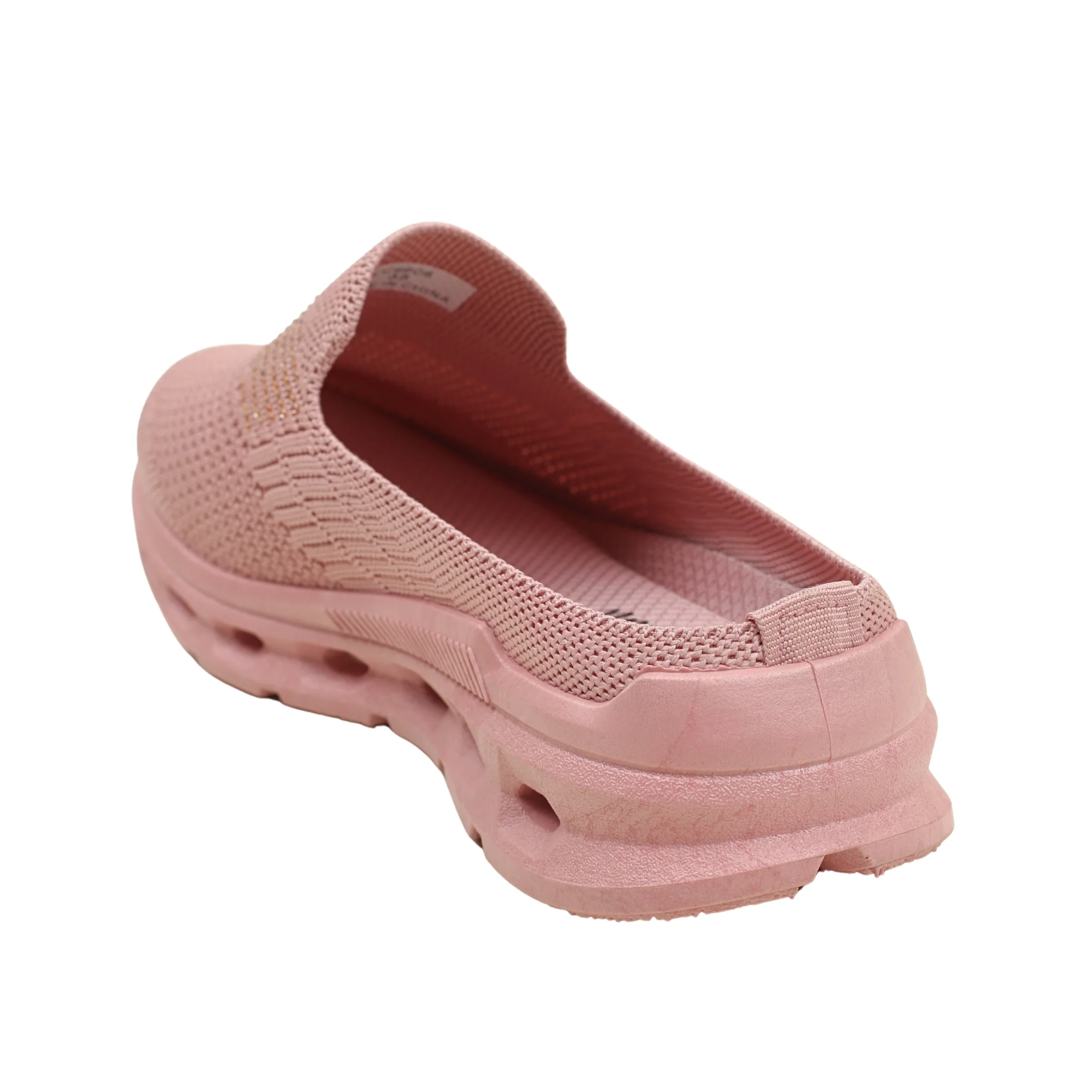 VIBRANT PINK AERO KNIT SLIP ON SHOES - Image 4