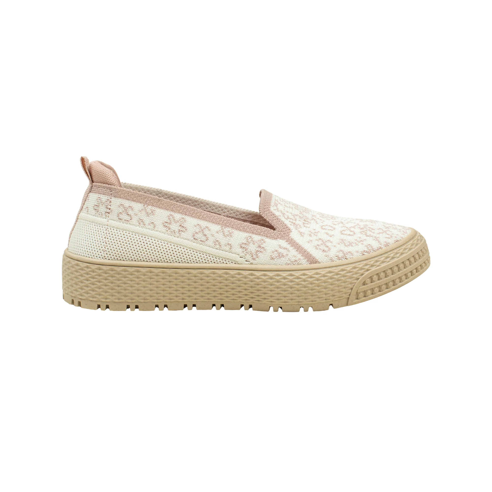 VIBRANT PINK AND WHITE AVERO SHOE