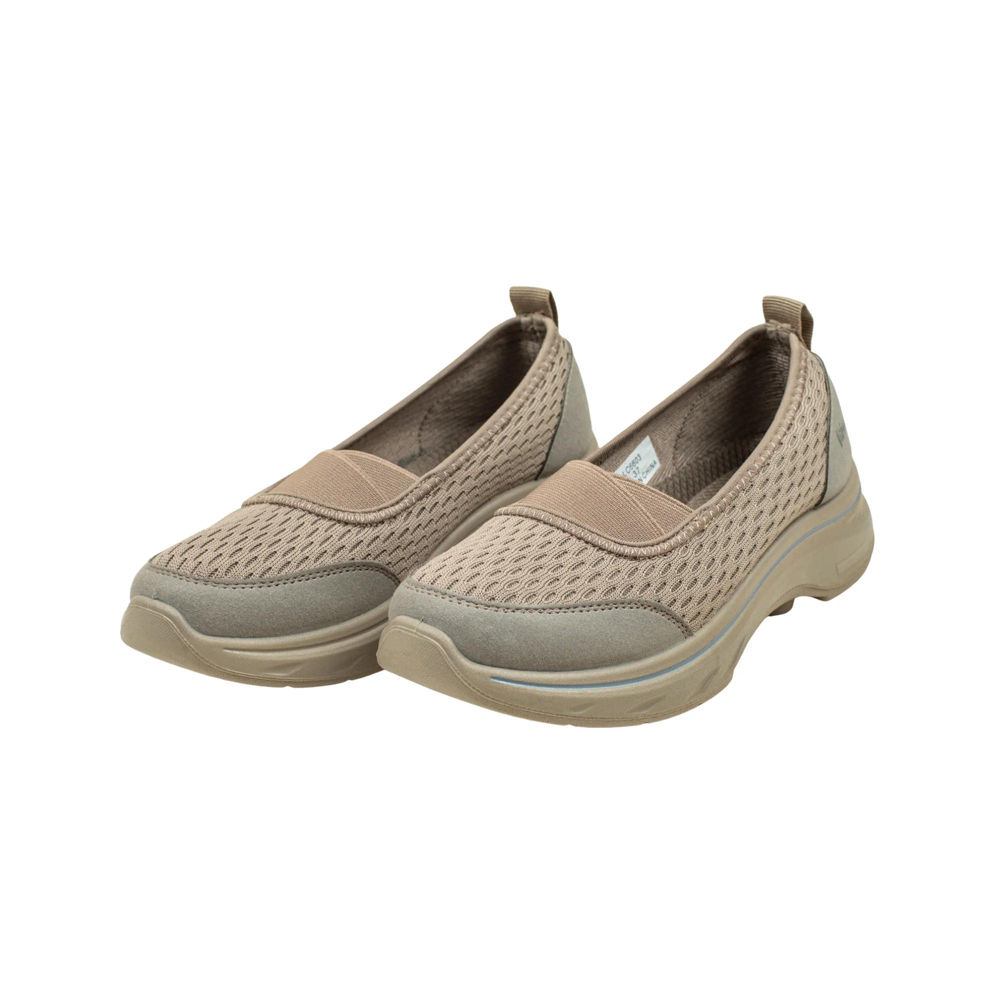 VIBRANT VELNORA LIGHT MOCHA BROWN SHOES - Image 7