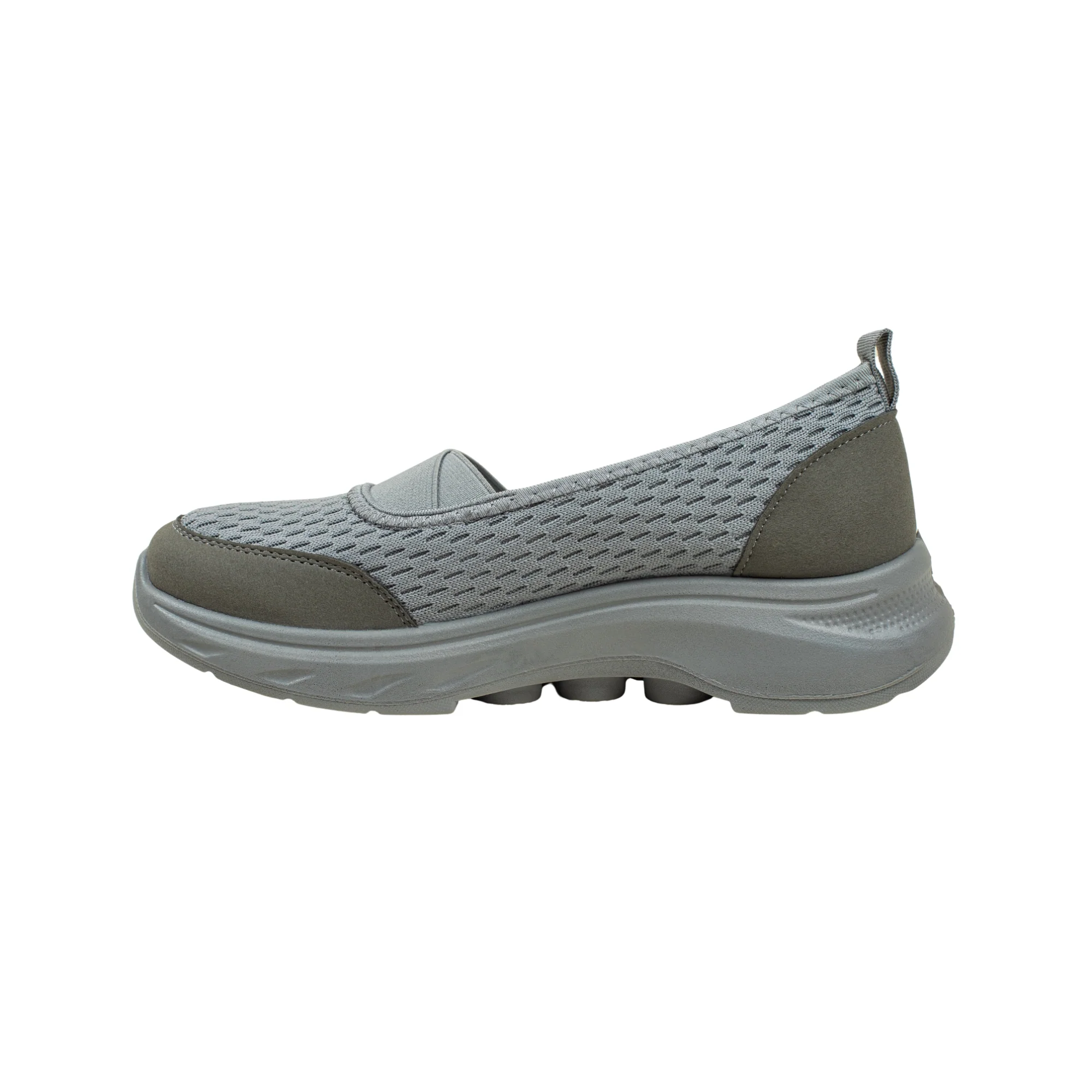 VIBRANT VELNORA LIGHT MOCHA GREY SHOES - Image 3
