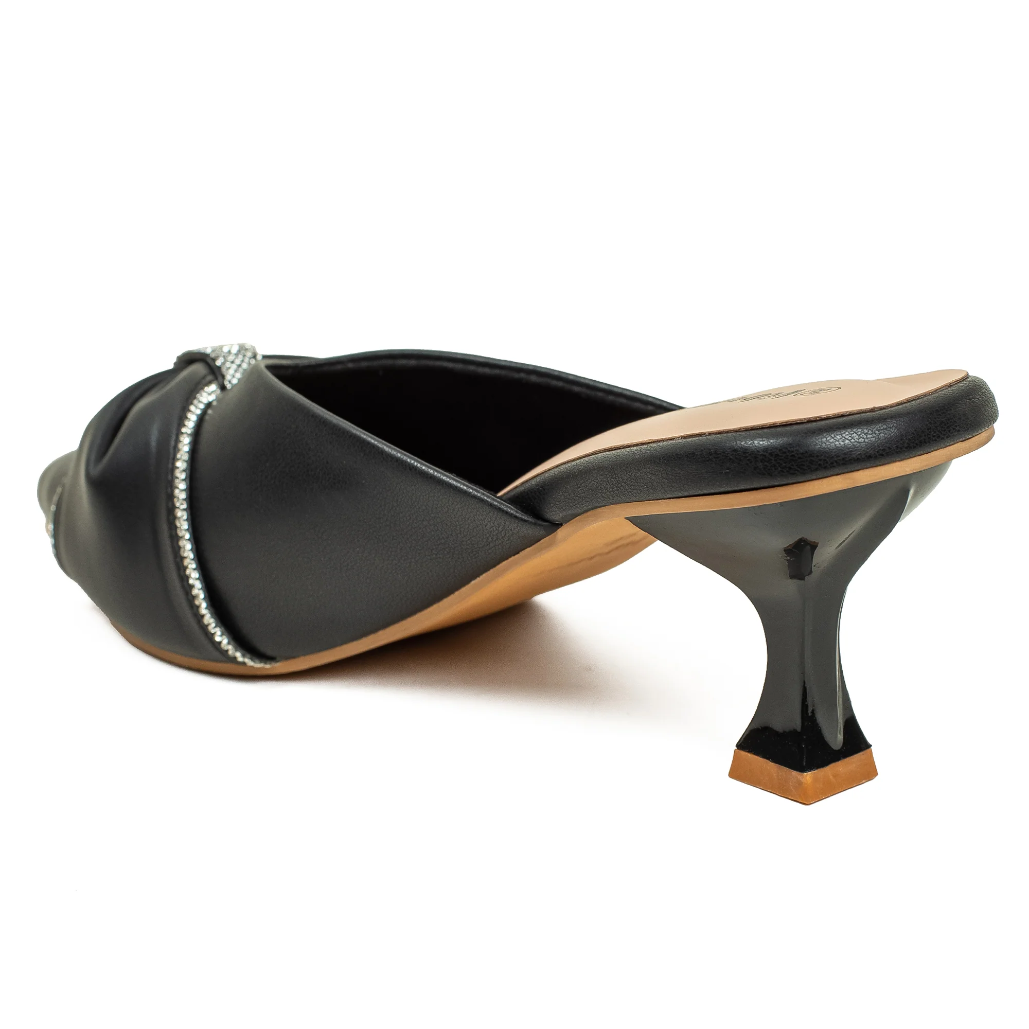 Vibrant Women's Black pointed-toe heels - Image 4