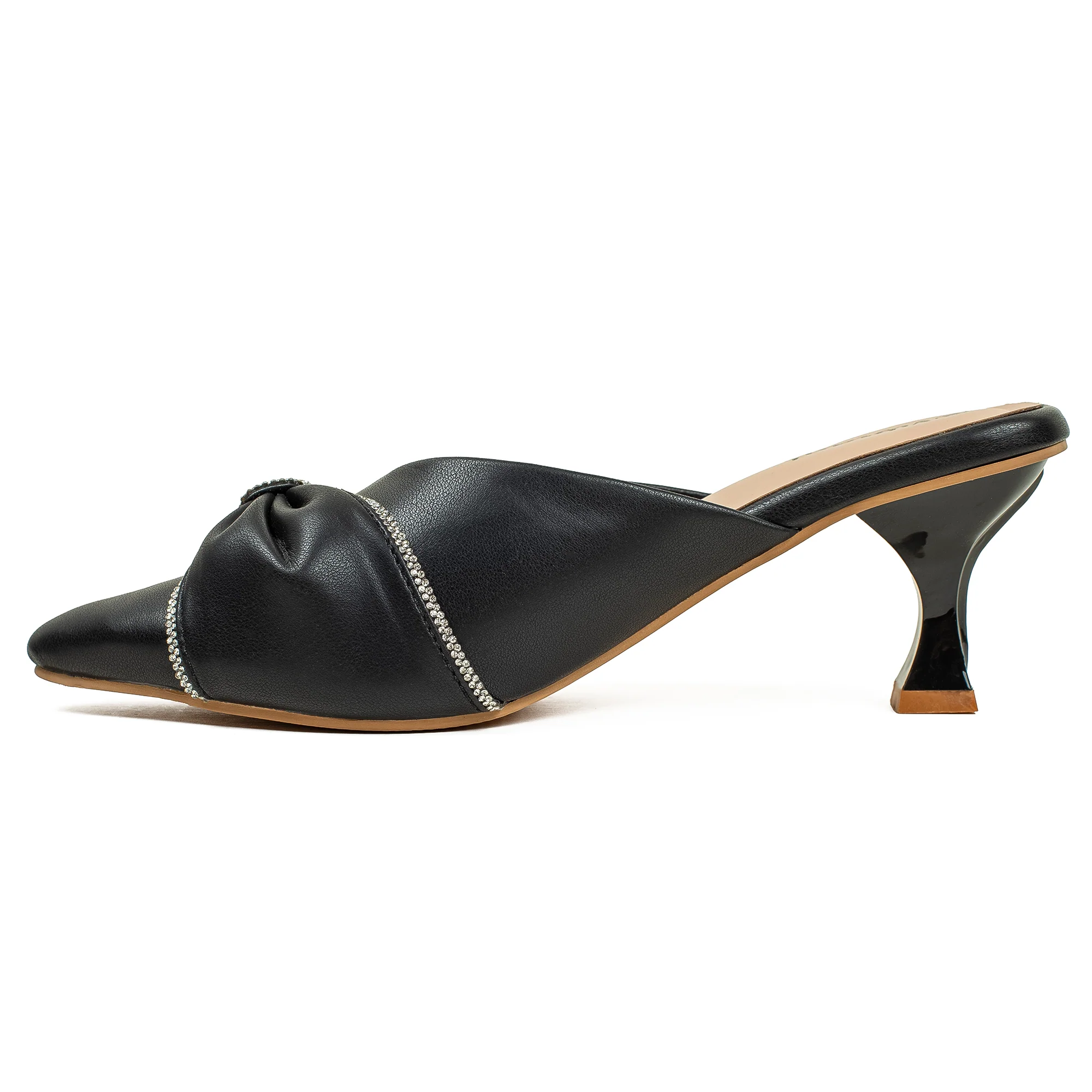 Vibrant Women's Black pointed-toe heels - Image 6